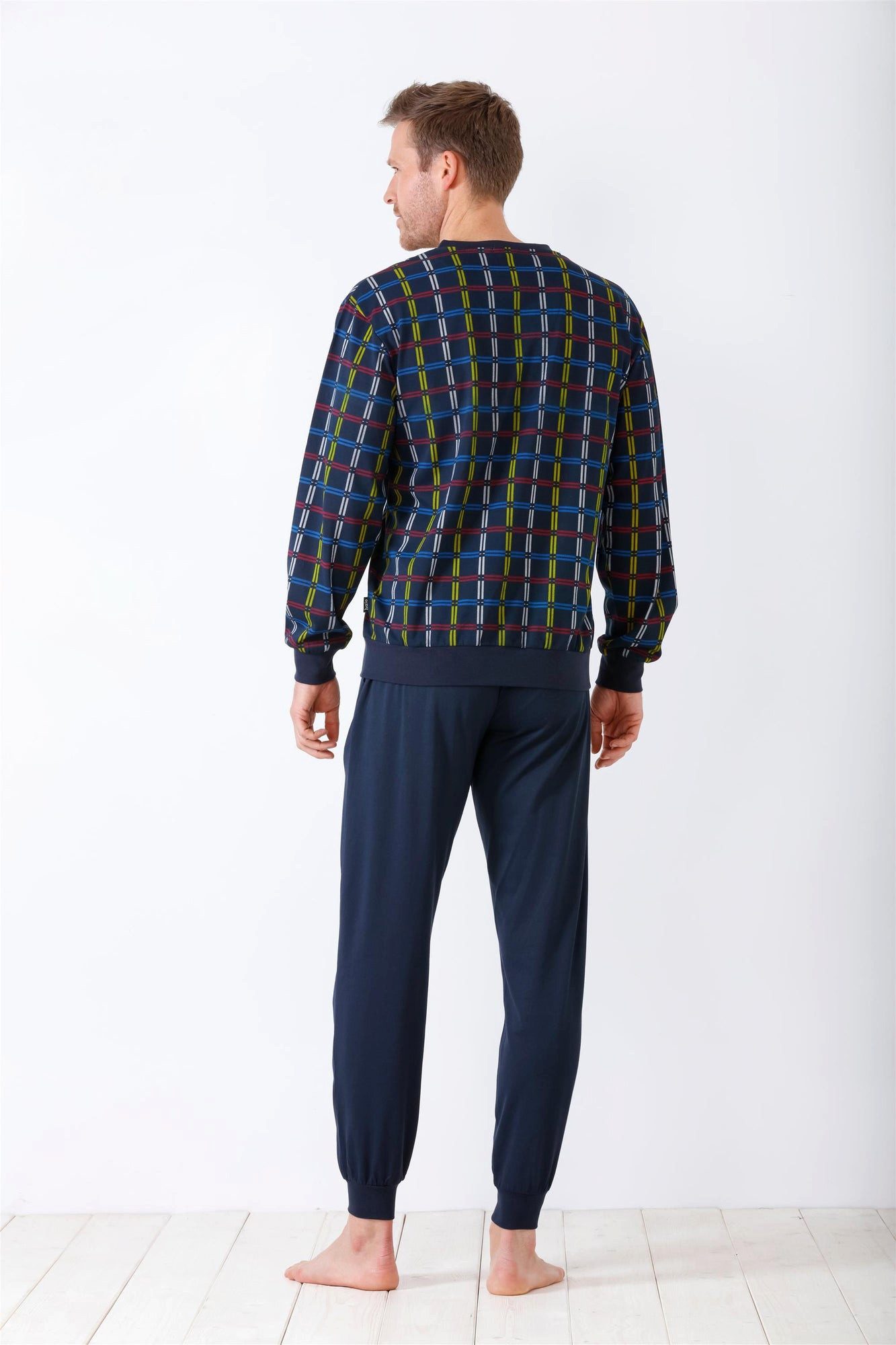 Hajo Schlafanzug Herren Schlafanzug mit Bündchen Klima Komfort® DAS ORIGINA günstig online kaufen