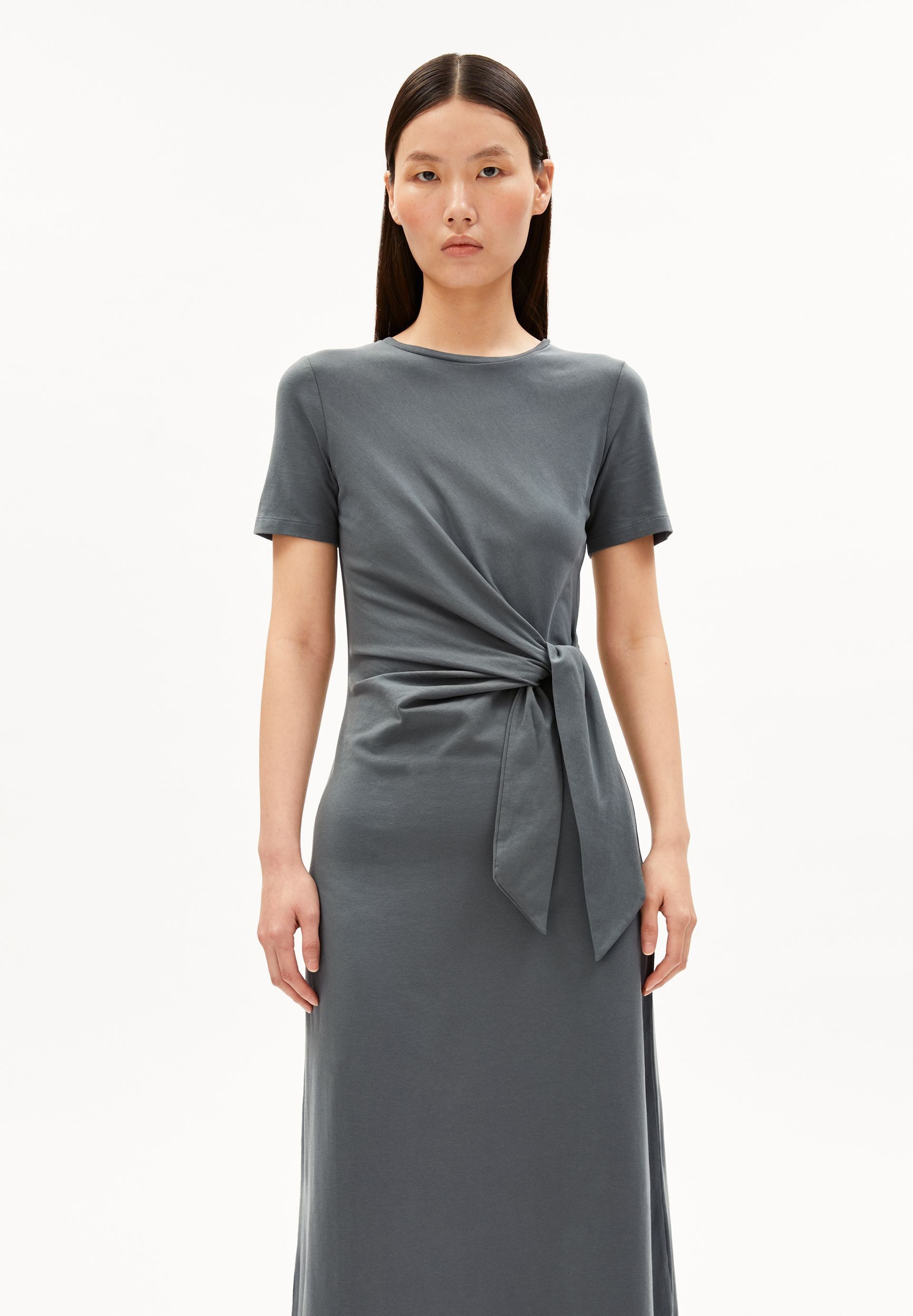 Armedangels Jerseykleid JELTAA Jerseykleid aus Bio-Baumwoll Mix (Slim Fit) Bio-Baumwoll Mix