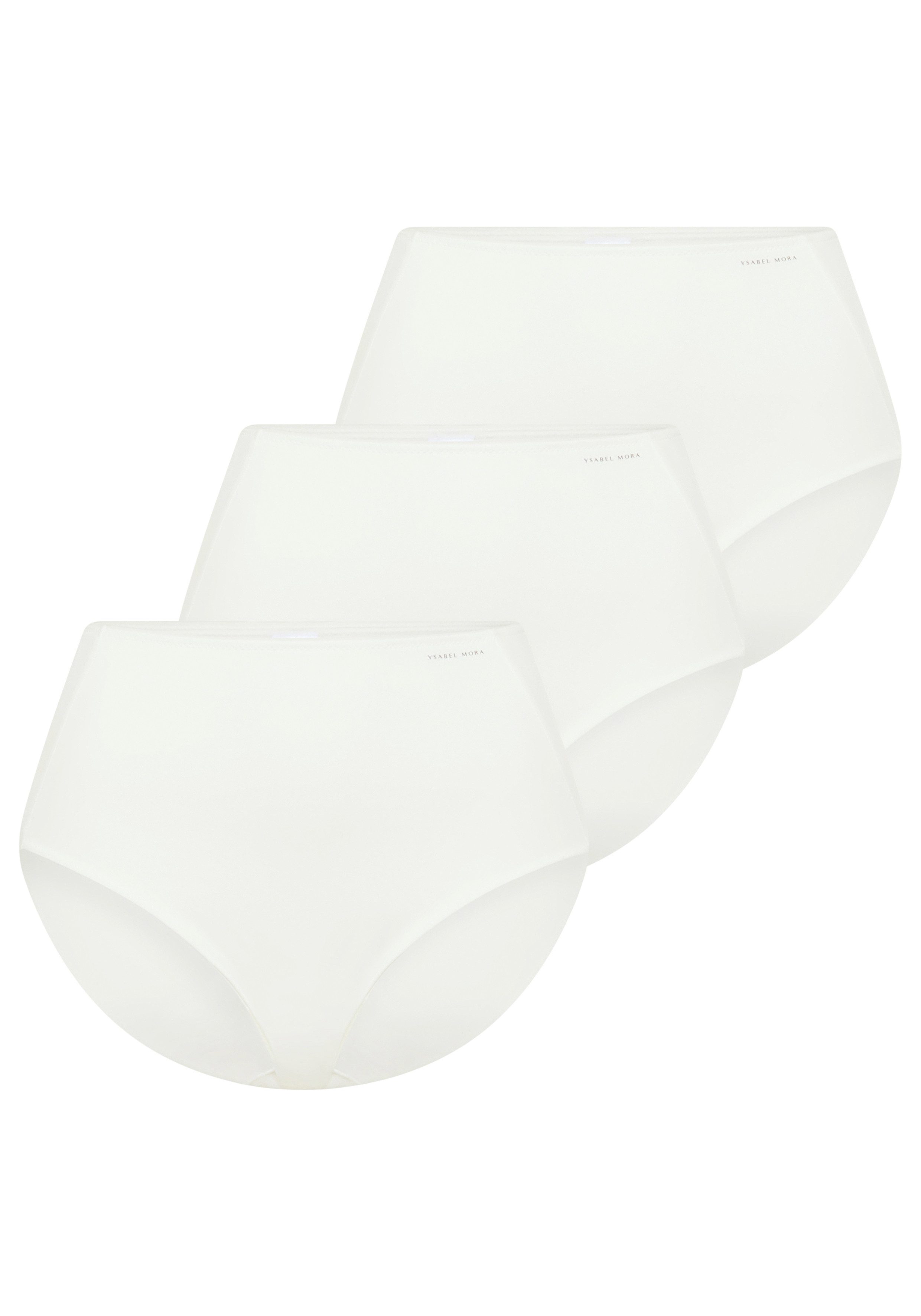 YSABEL MORA Shapingslip aus verstärktem Material und mit bedeckter, hochgeschnittener Passform