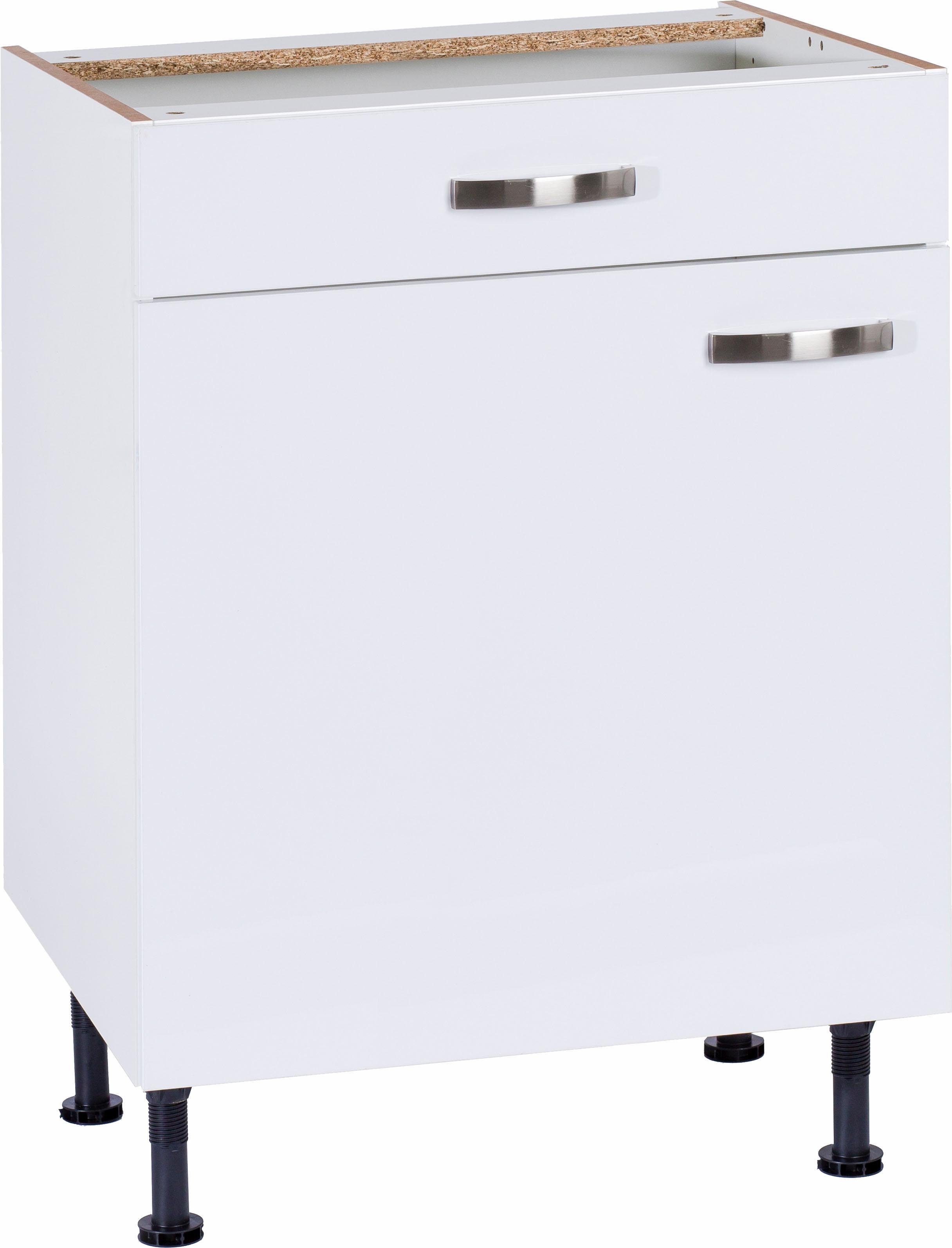 KOCHSTATION Unterschrank KS-Cara Breite 60 cm, mit Vollauszug und Soft-Close-Funktion
