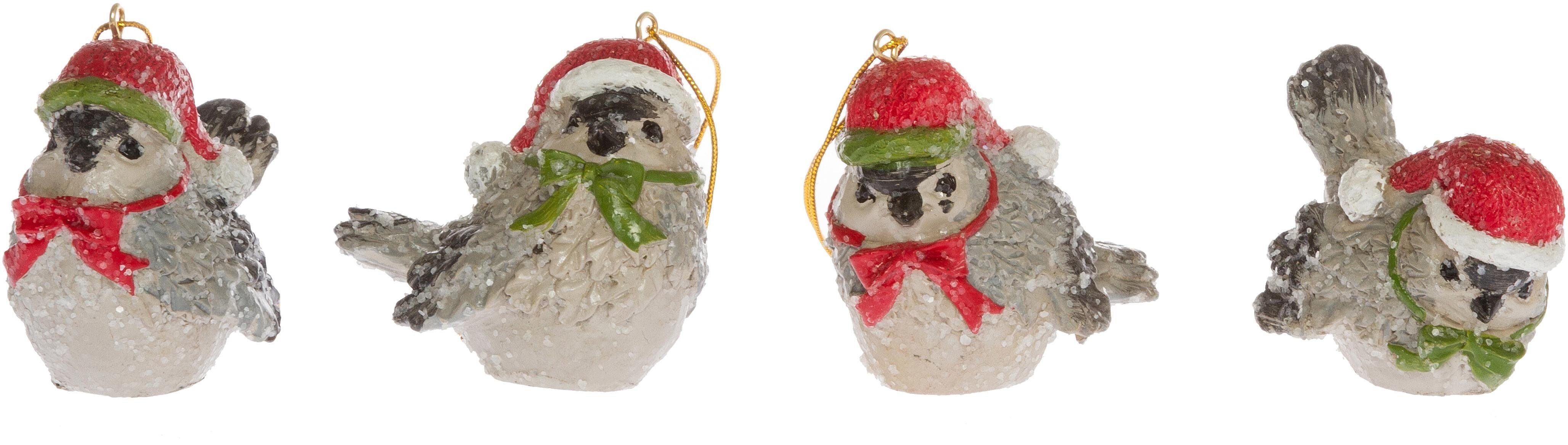 Baumbehang Vögel, Weihnachtsdeko, Christbaumschmuck