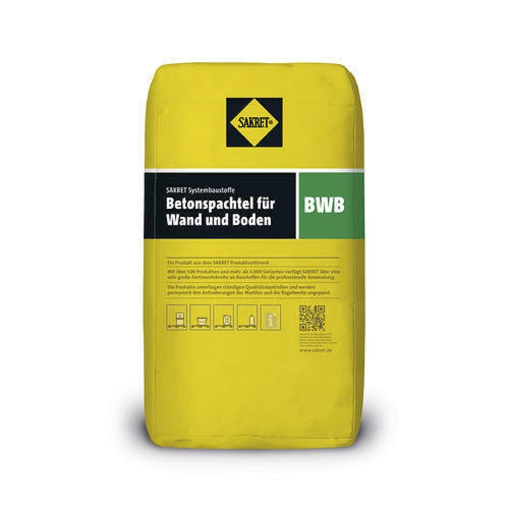 Sakret Beton SAKRET Betonspachtel für Wand und Boden BWB 25 kg günstig online kaufen