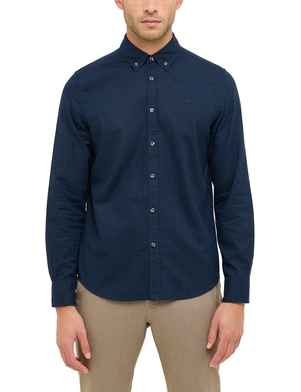 MUSTANG Langarmhemd Herren Style Rawlins günstig online kaufen