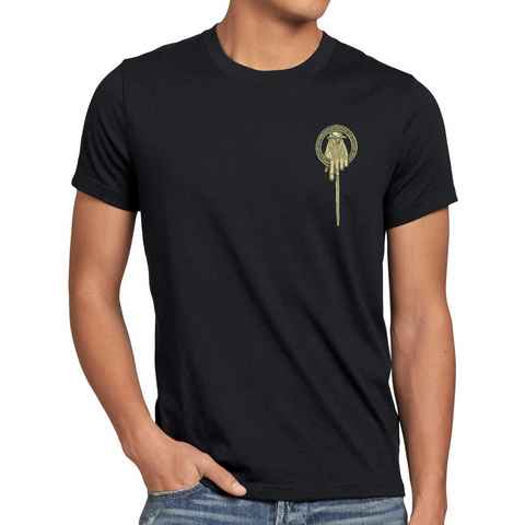 style3 Print-Shirt Herren T-Shirt Hand des Königs tyrion lannister baratheon