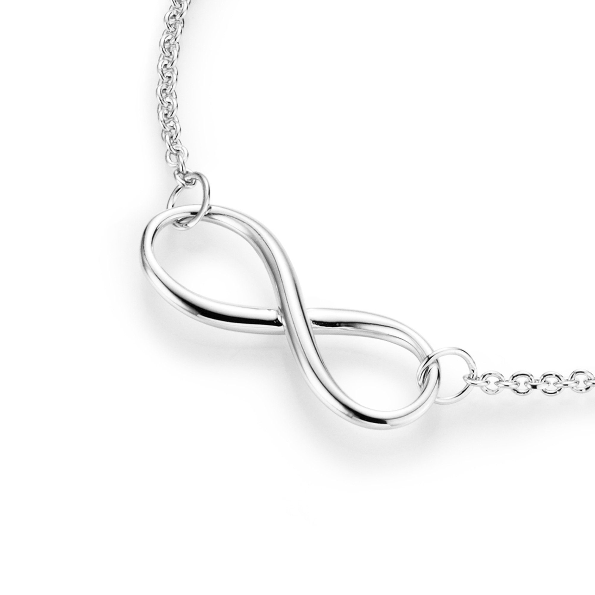 Smart Jewel Collier filigran mit Infinity - Zeichen, Silber 925