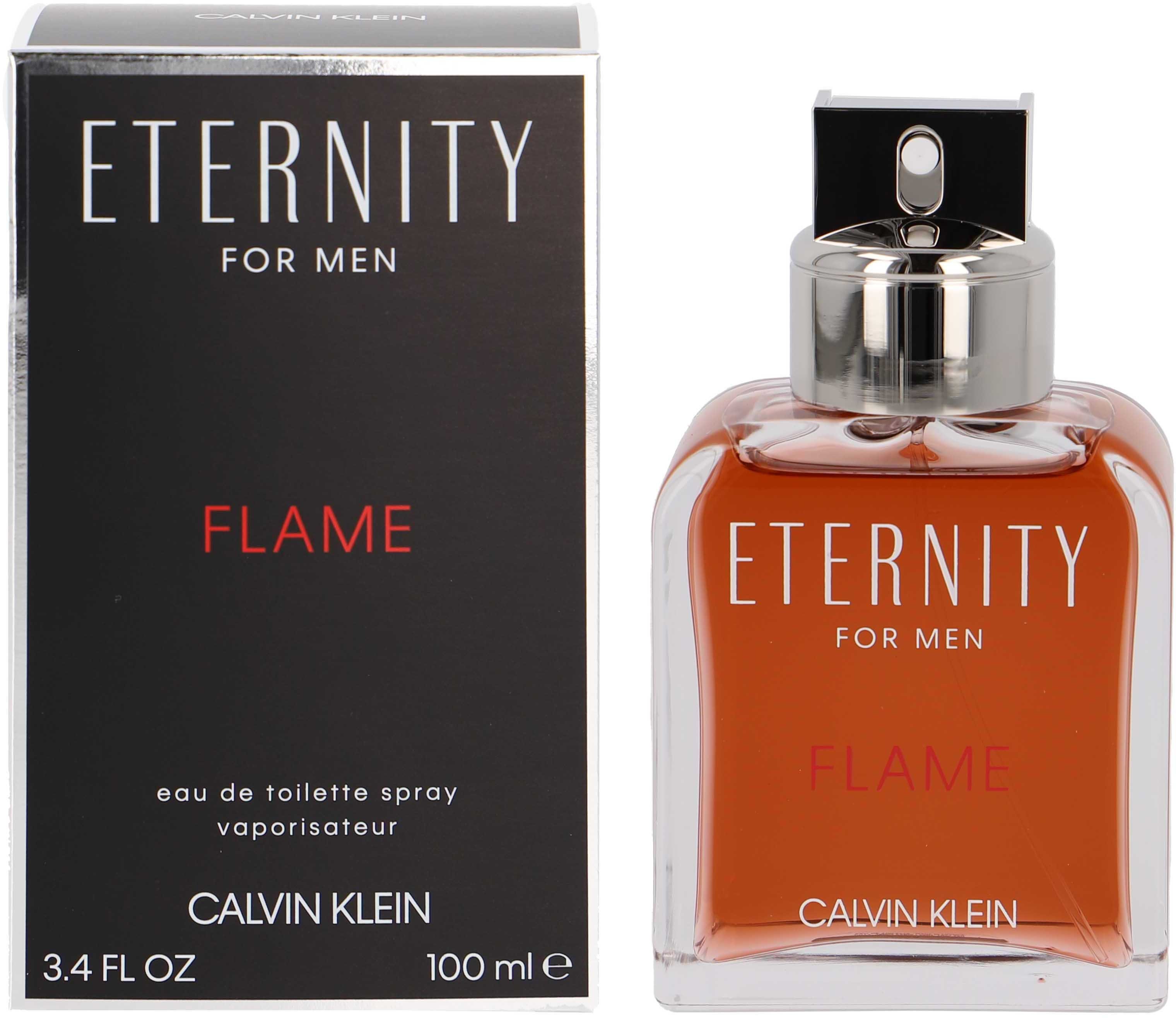 Calvin Klein Eau de Toilette CALVIN KLEIN Eternity Men Flame