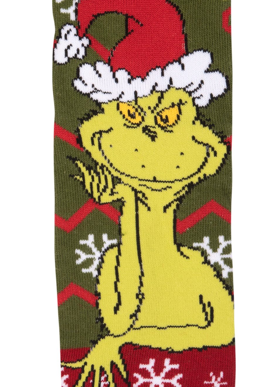 United Labels® Socken The Grinch Socken für Damen - Merry Grinchmas Sneaker Frauen Grün