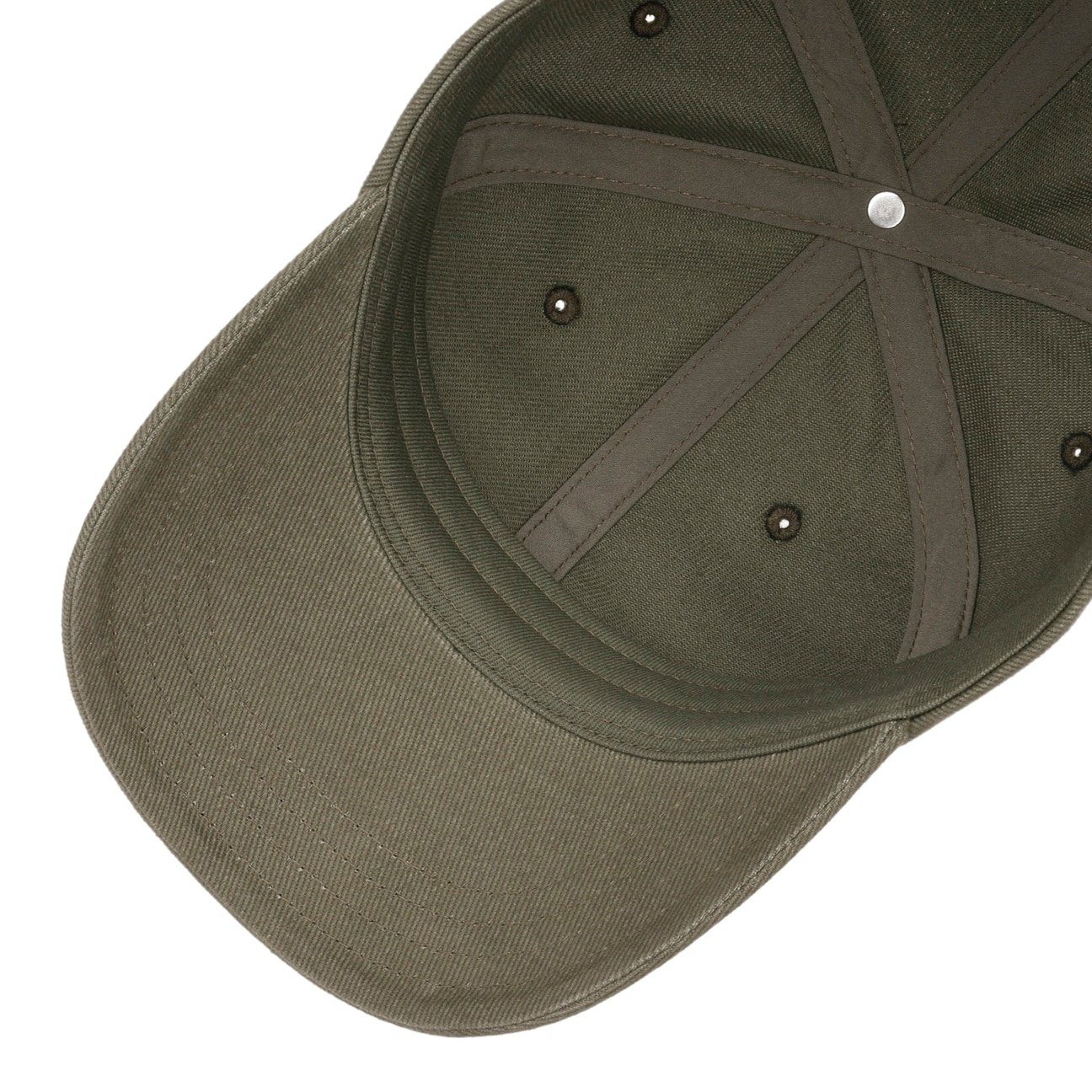 (1-St) Metallschnalle Baseball Basecap oliv Stetson Cap