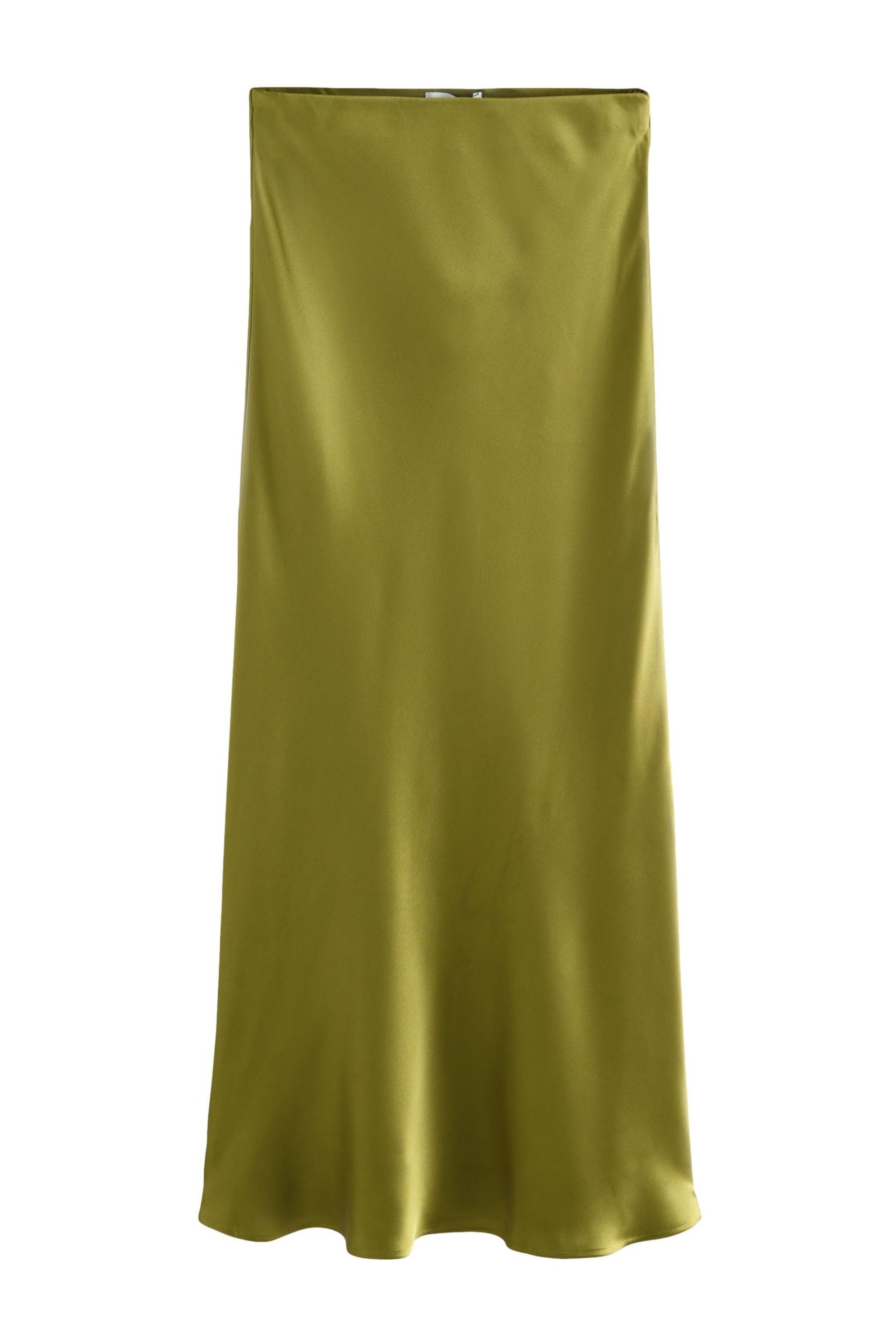 Next Satinrock Satin-Maxirock (1-tlg)