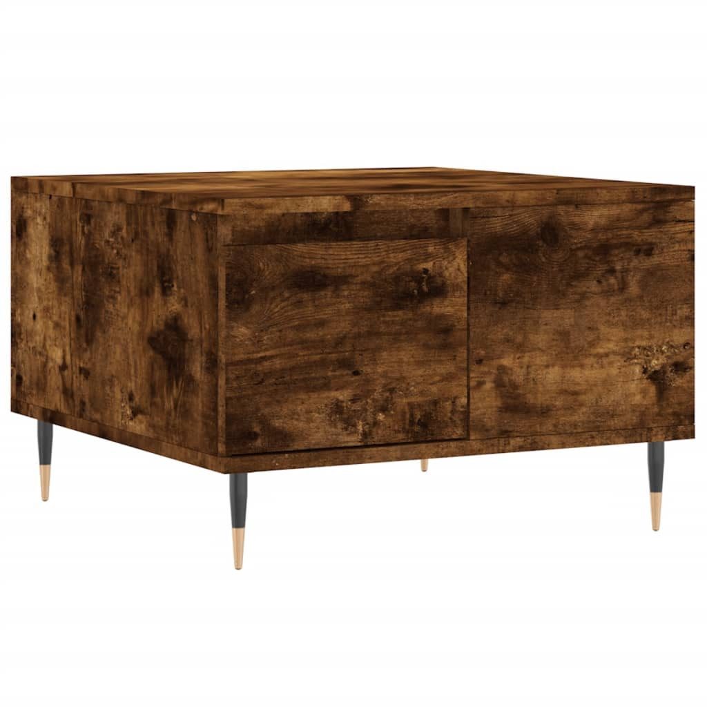 vidaXL Couchtisch Couchtisch Räuchereiche 55x55x36,5 cm günstig online kaufen