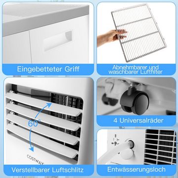 COSTWAY 3-in-1-Klimagerät, 7000BTU, für 65m³, mit Fernbedienung, 16℃-32℃