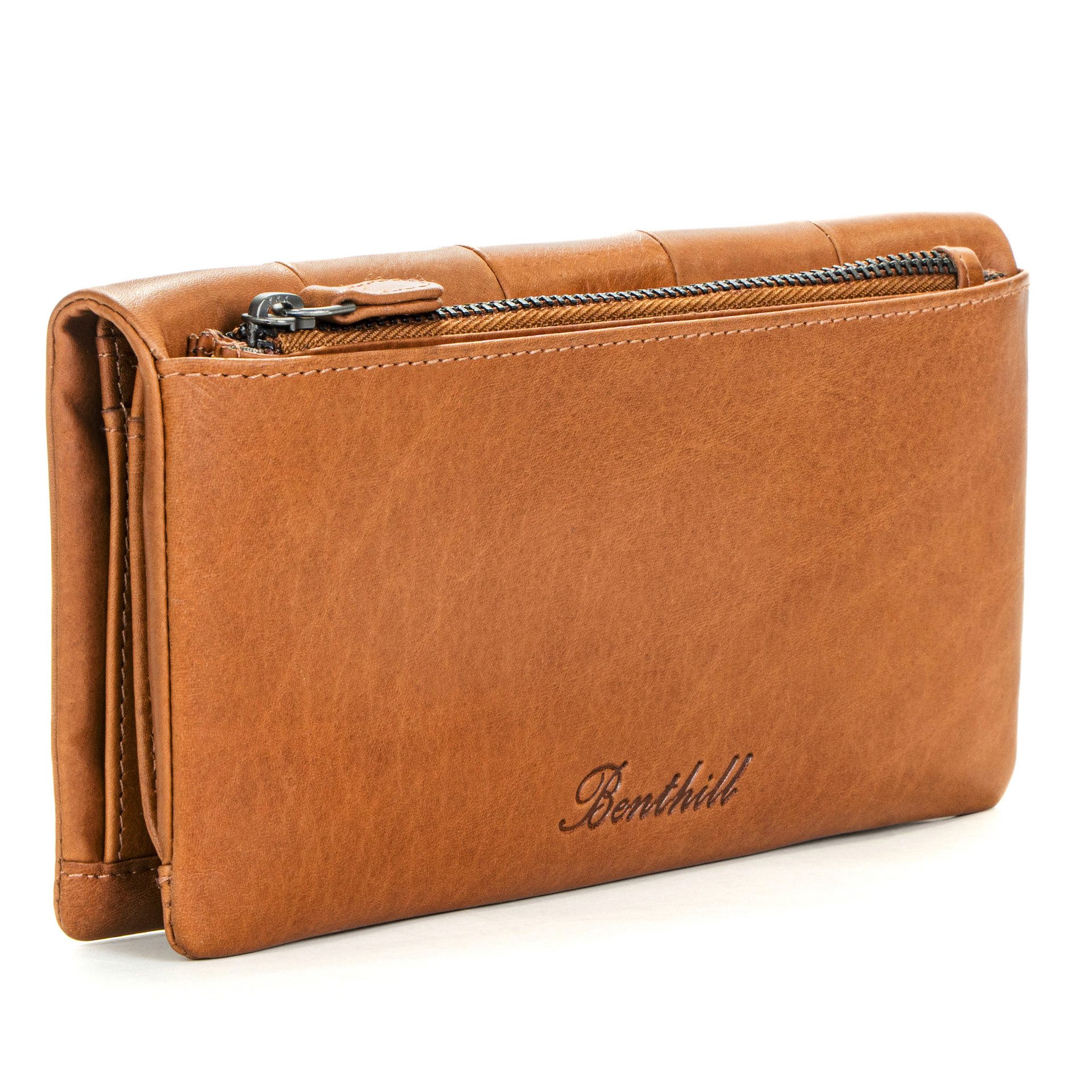 Benthill Geldbörse Damen Echt Leder Portemonnaie Groß RFID Vintage Geldbeut günstig online kaufen