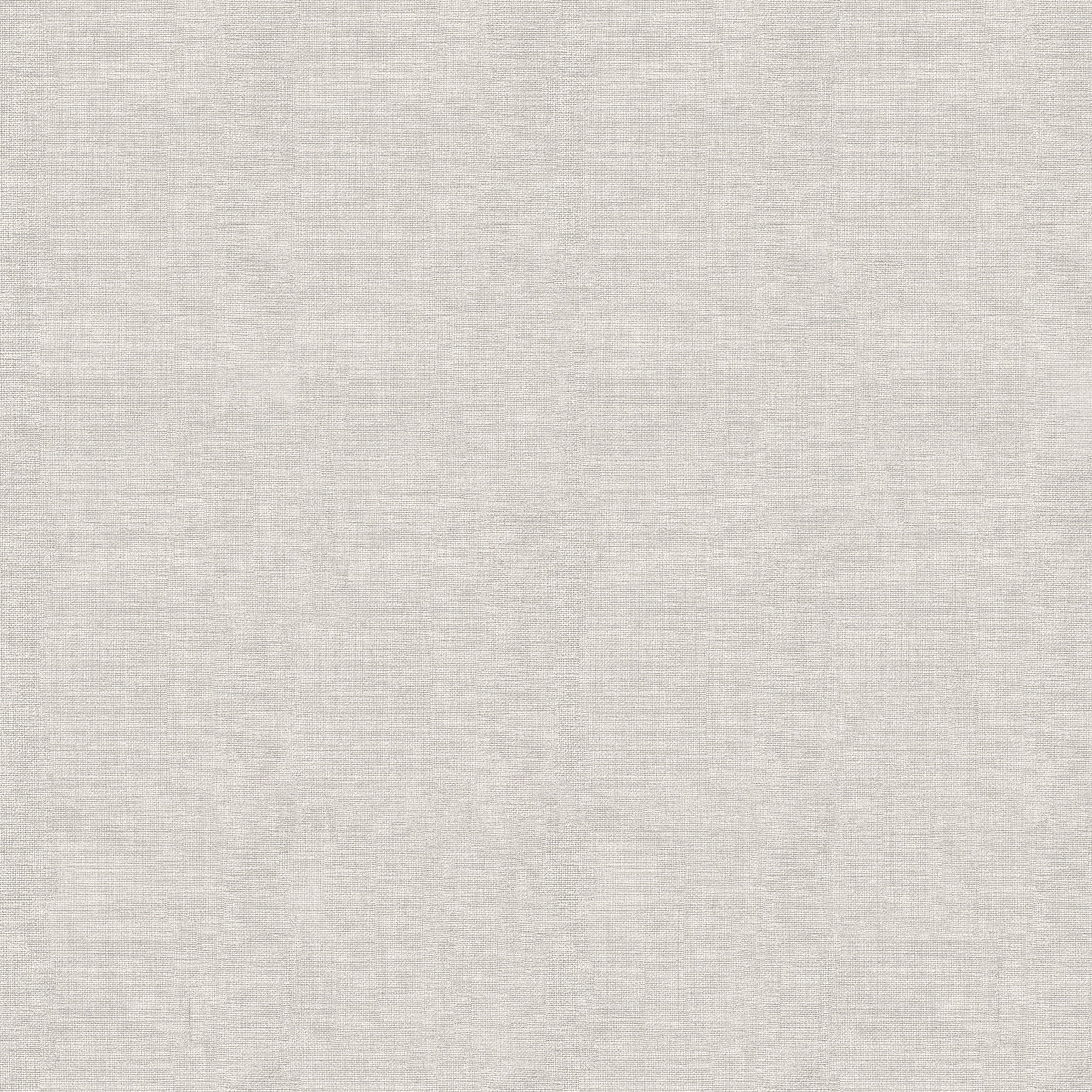 WOW Vliestapete Linien Uni, Leinenoptik, (1 St), Weiß/Grau - 10m x 52cm