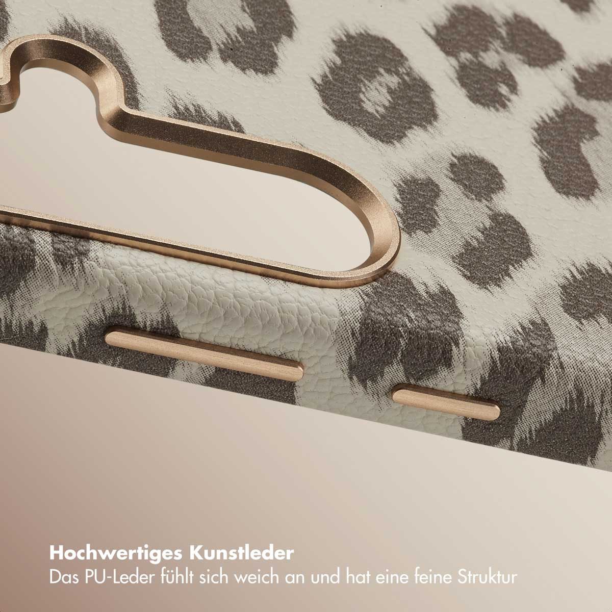Selencia Backcover Selencia Sabi Backcover Leopardenmuster mit MagSafe Samsung Galaxy S25 – Bild 3 von 5