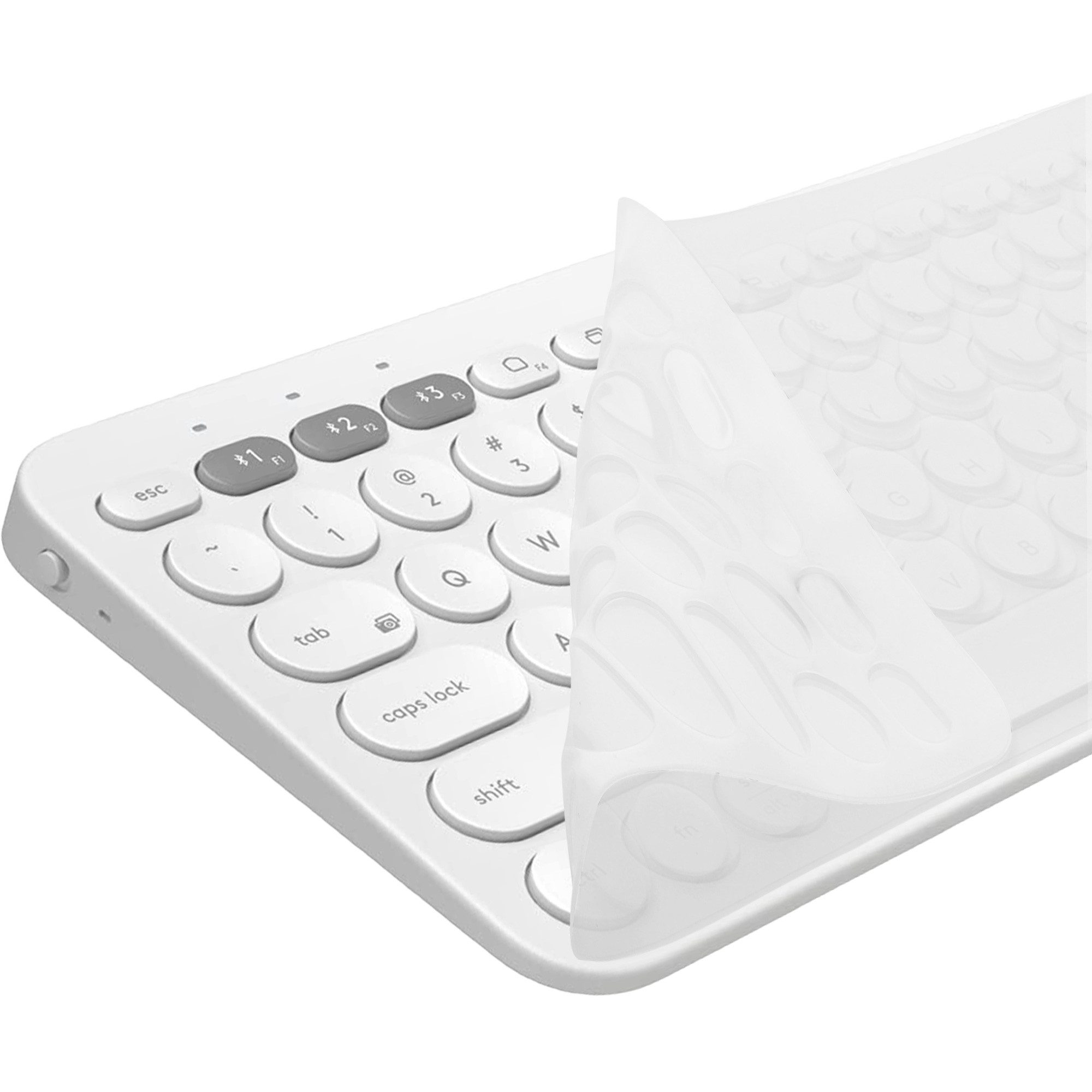 kwmobile Etui Silikon Tastaturschutz für Logitech K380, QWERTY US Keyboard günstig online kaufen