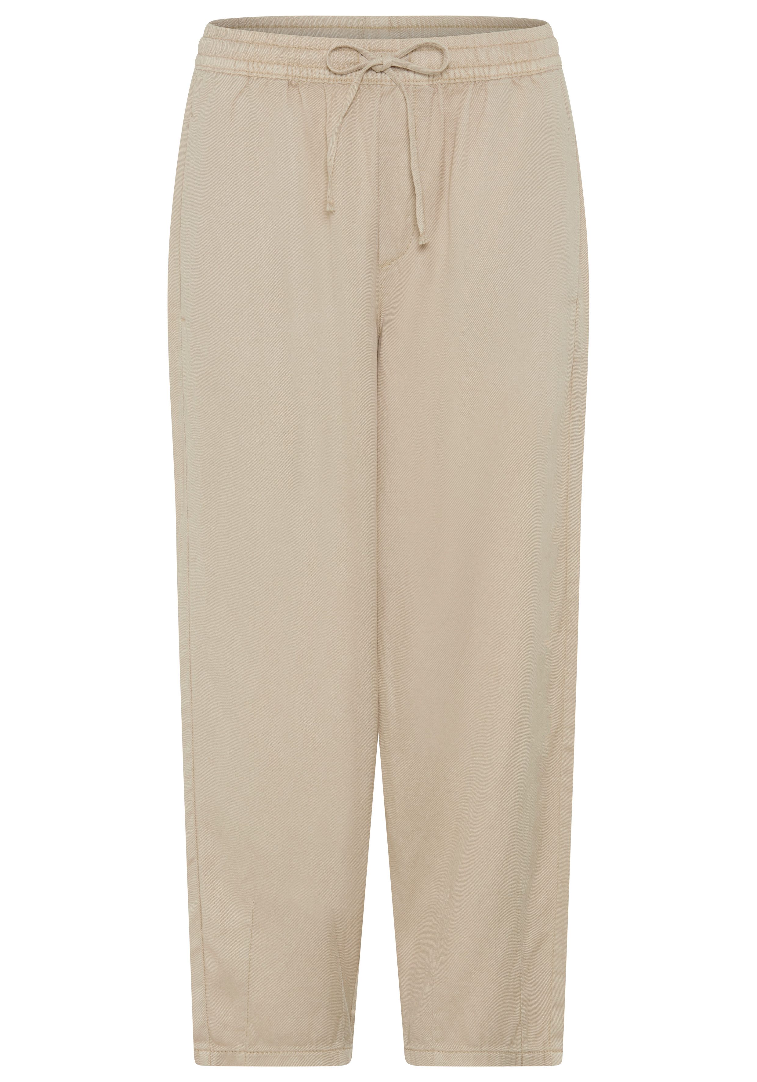 MAC Stoffhose BAY 2.3 relaxed mit elastischem Bund und Bindeband