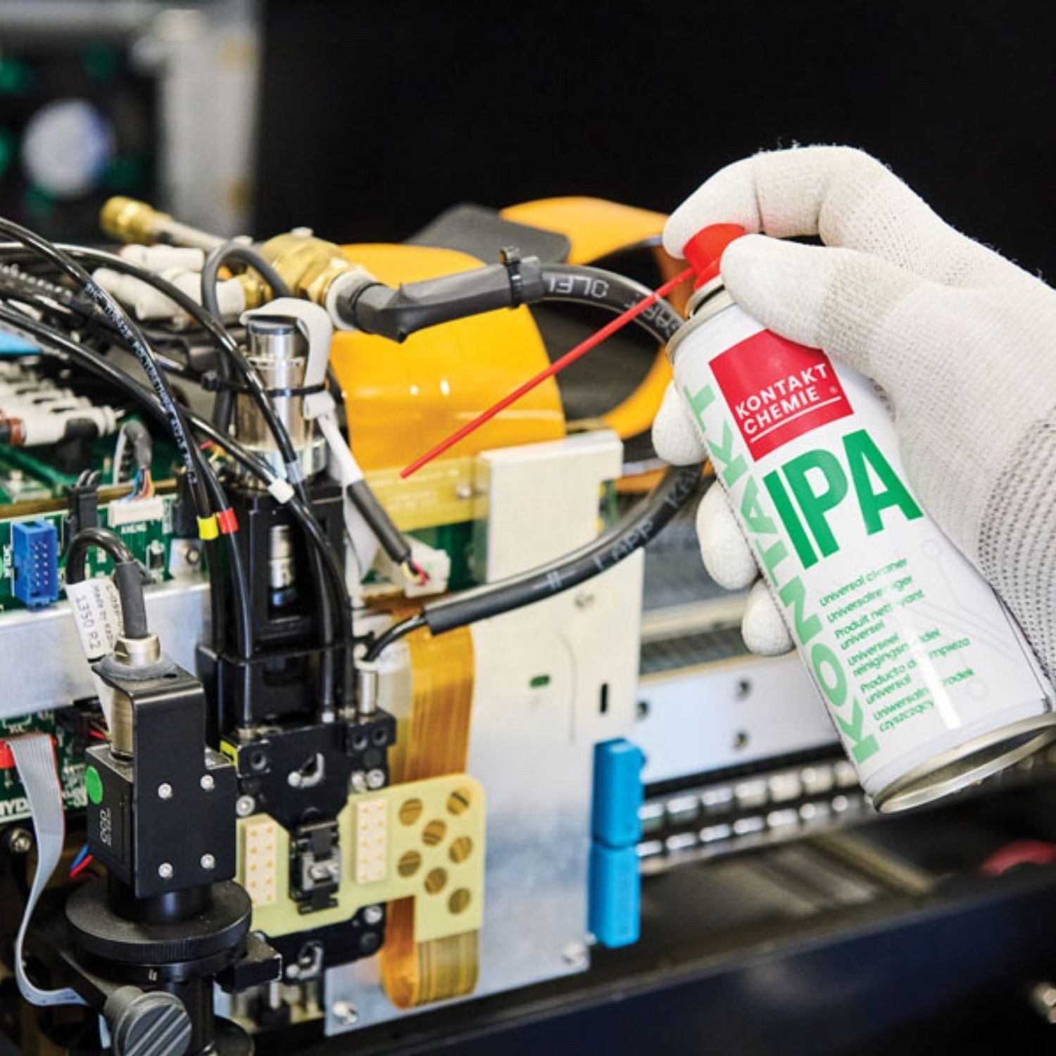 KONTAKT CHEMIE 6 Stück IPA-Reiniger, KONTAKT IPA, je 200ml Reinigungsspray