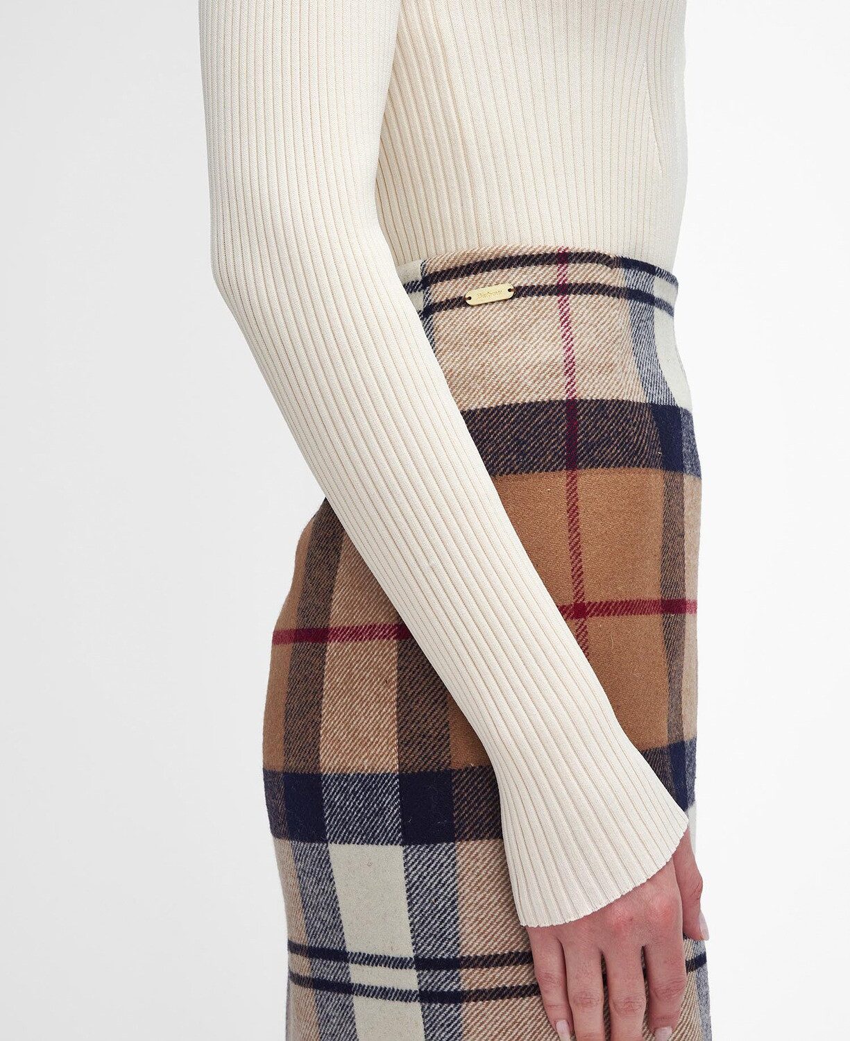 Barbour Bleistiftrock Karorock Rosa