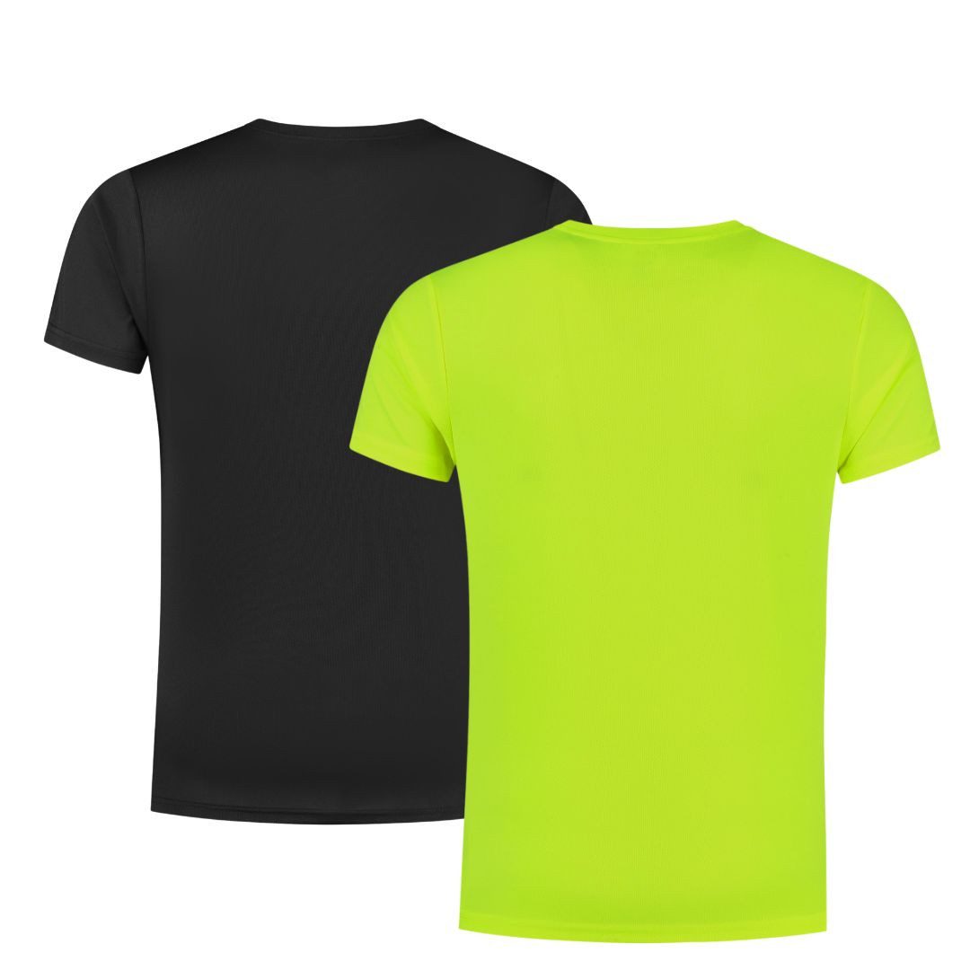 Rogelli Funktionsshirt Herren Laufshirt 2er-Pack Kurzarmshirt