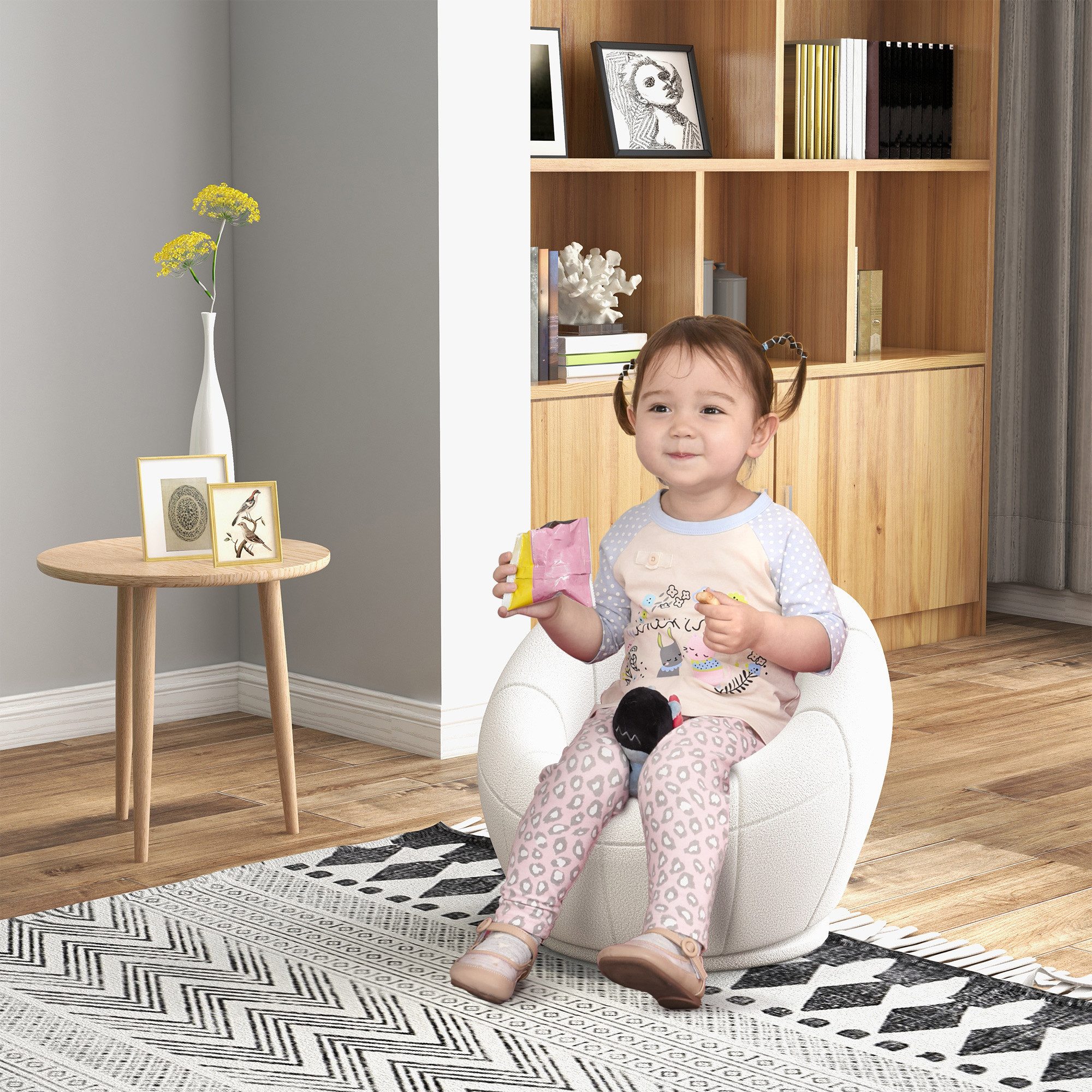 HOMCOM Sessel Drehbarer, Loungesessel bis 120 günstig online kaufen