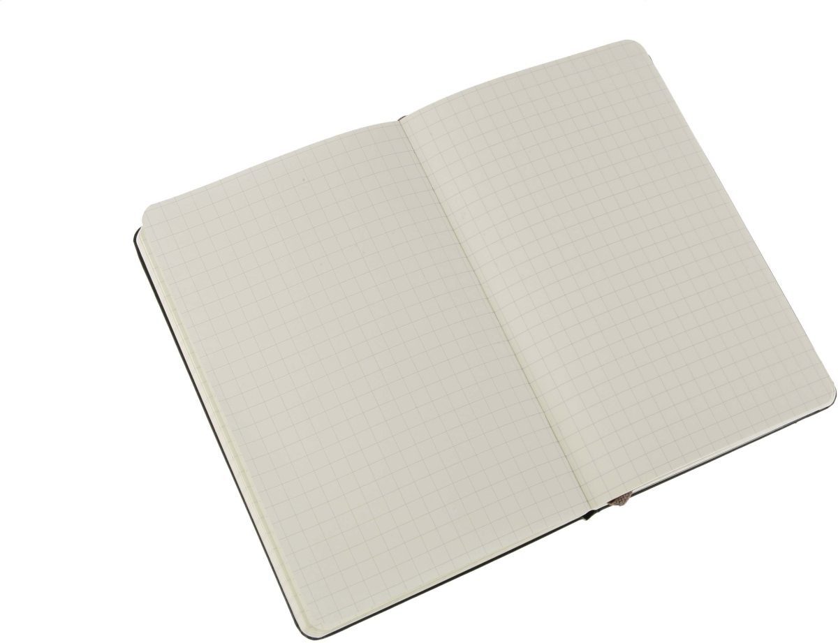 MOLESKINE Notizbuch Notizbuch Classic A6 96 Blatt kariert schwarz