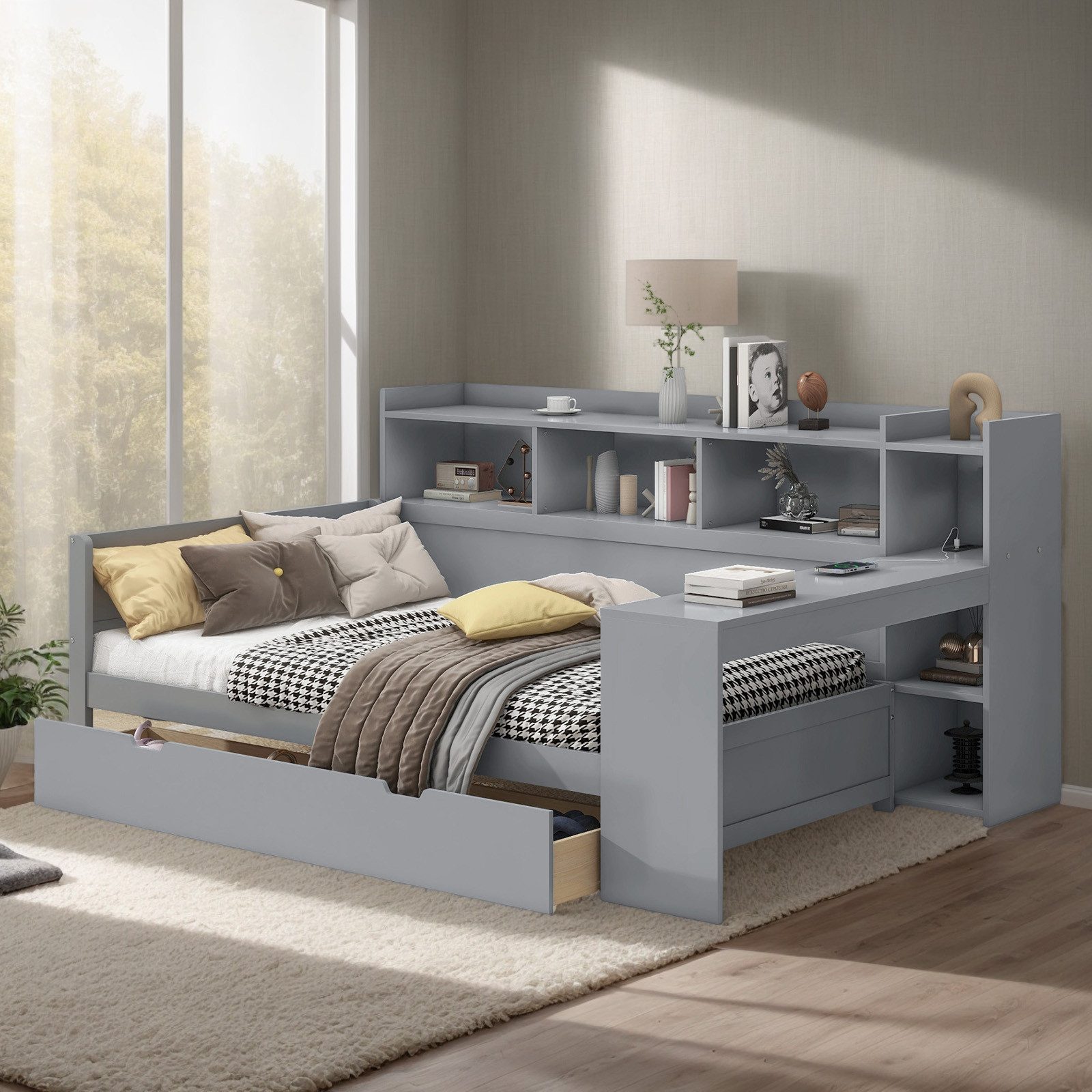 REDOM Schlafsofa Daybett,Funktionsbett,Stauraumbett, Schlafsofa, Tagesbett günstig online kaufen
