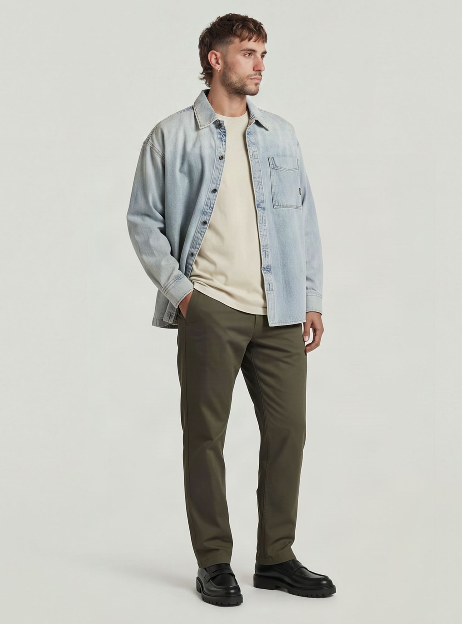 G-STAR Chinohose Mosa Straight Chino – Bild 2 von 5