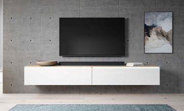 Furnix TV-Board BARGO Lowboard Fernsehschrank, B200 x H34 x T32 cm, 2x100cm