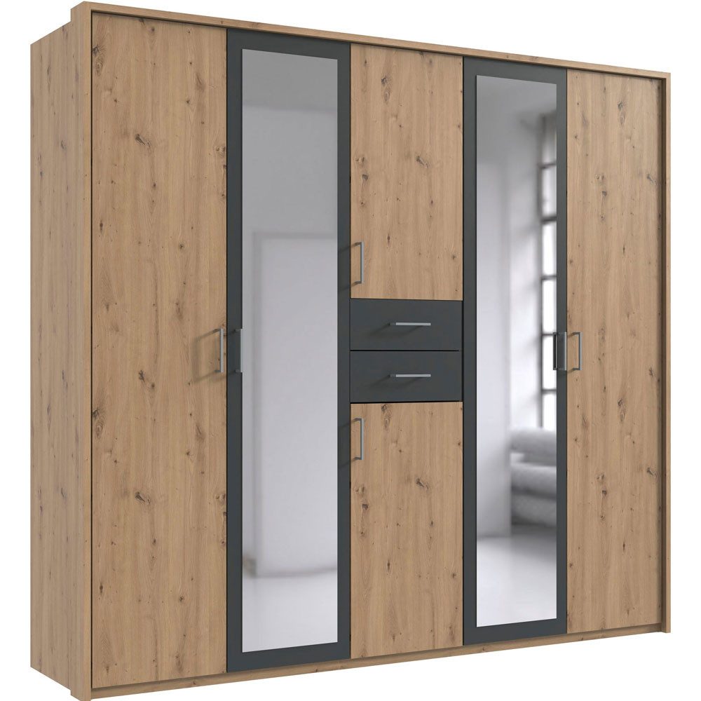 Wimex Kleiderschrank Diver (Türen, Spiegeltüren, Schubladen, günstig online kaufen