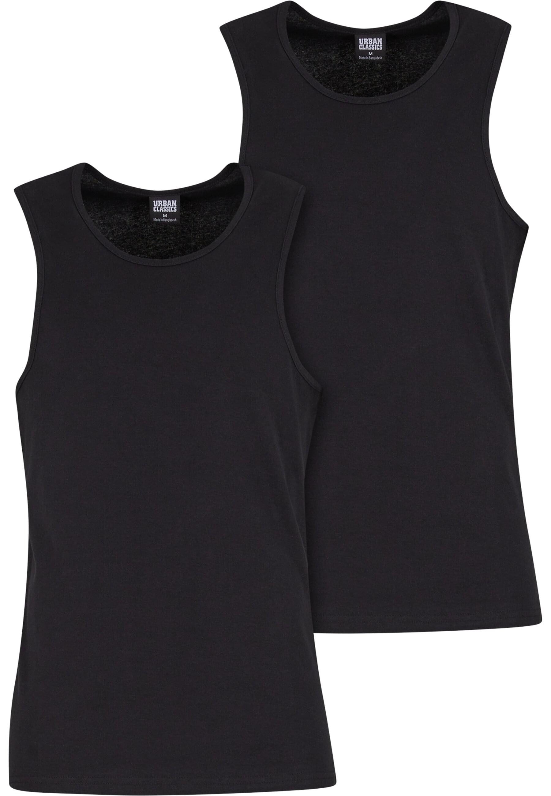 URBAN CLASSICS Tanktop Urban Classics Ribbed Undershirt 2-Pack (1-tlg) günstig online kaufen