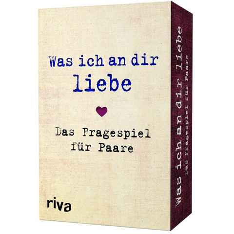 Riva Spiel, Was ich an dir liebe - Das Fragespiel für Paare