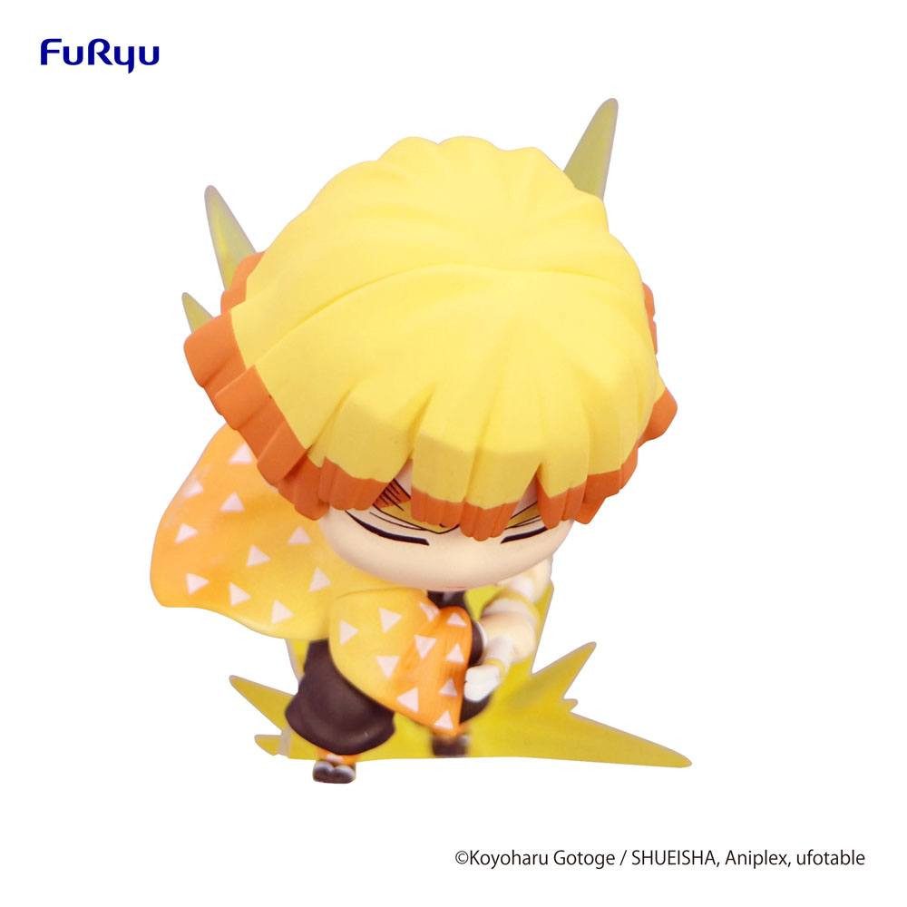 FuRyu Merchandise-Figur Demon Slayer: Kimetsu no Yaiba Hold PVC Agatsuka Zenitsu 7 cm