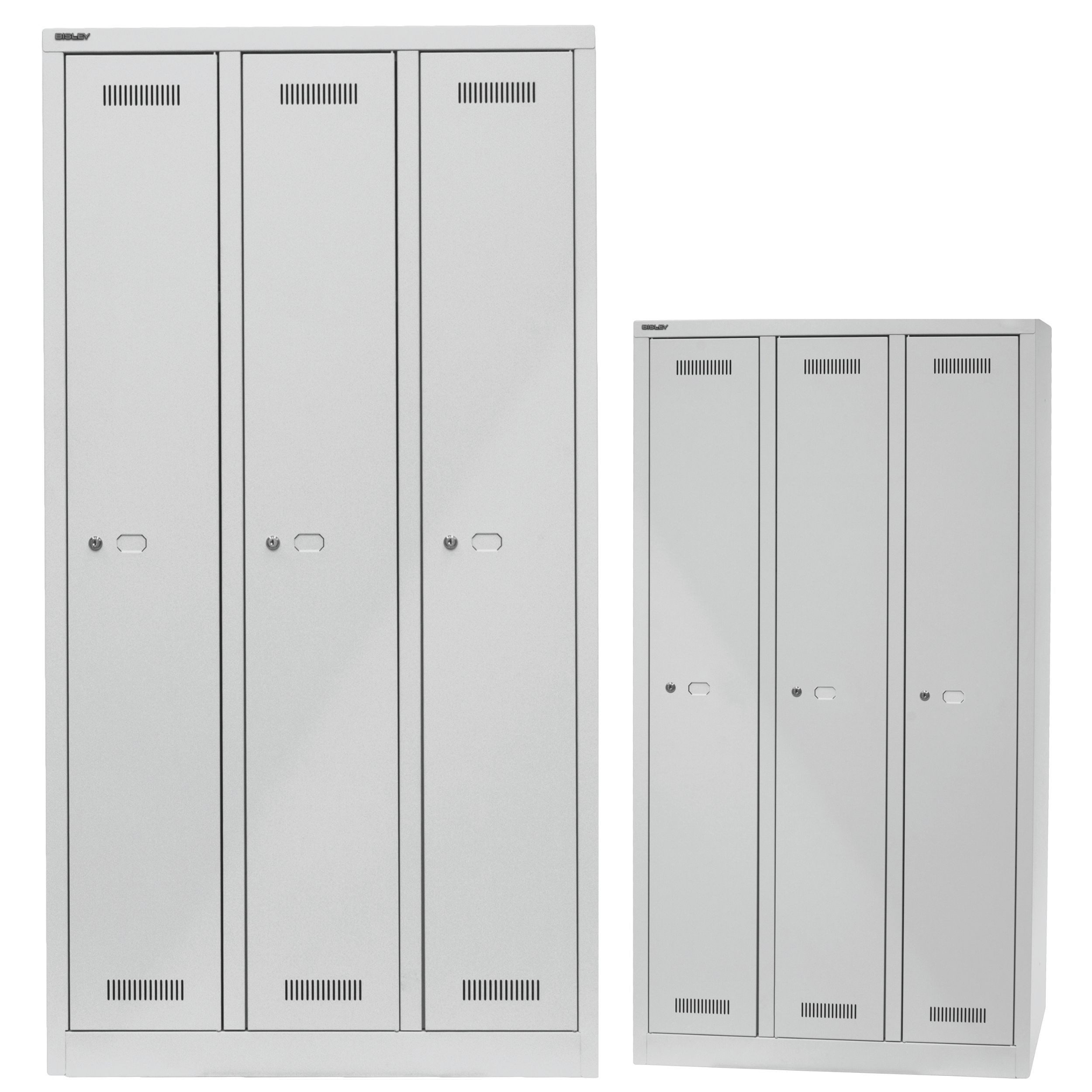 Bisley Spind MonoBloc Garderobenschrank in - Maße: H 170 x B 90 x T 50 cm