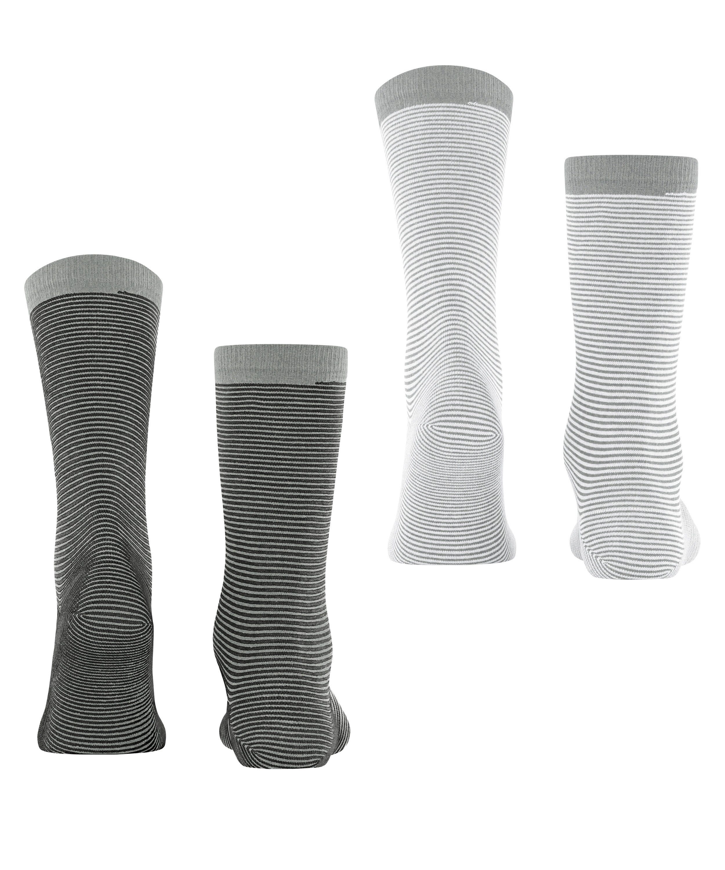Esprit Socken Allover Stripe 2-Pack (2-Paar)