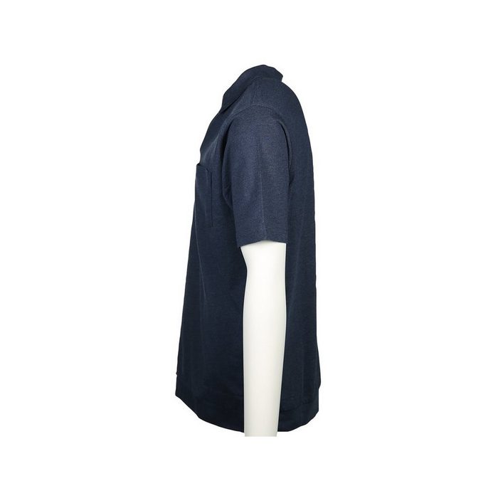 Wind sportswear Poloshirt blau regular fit (1-tlg)