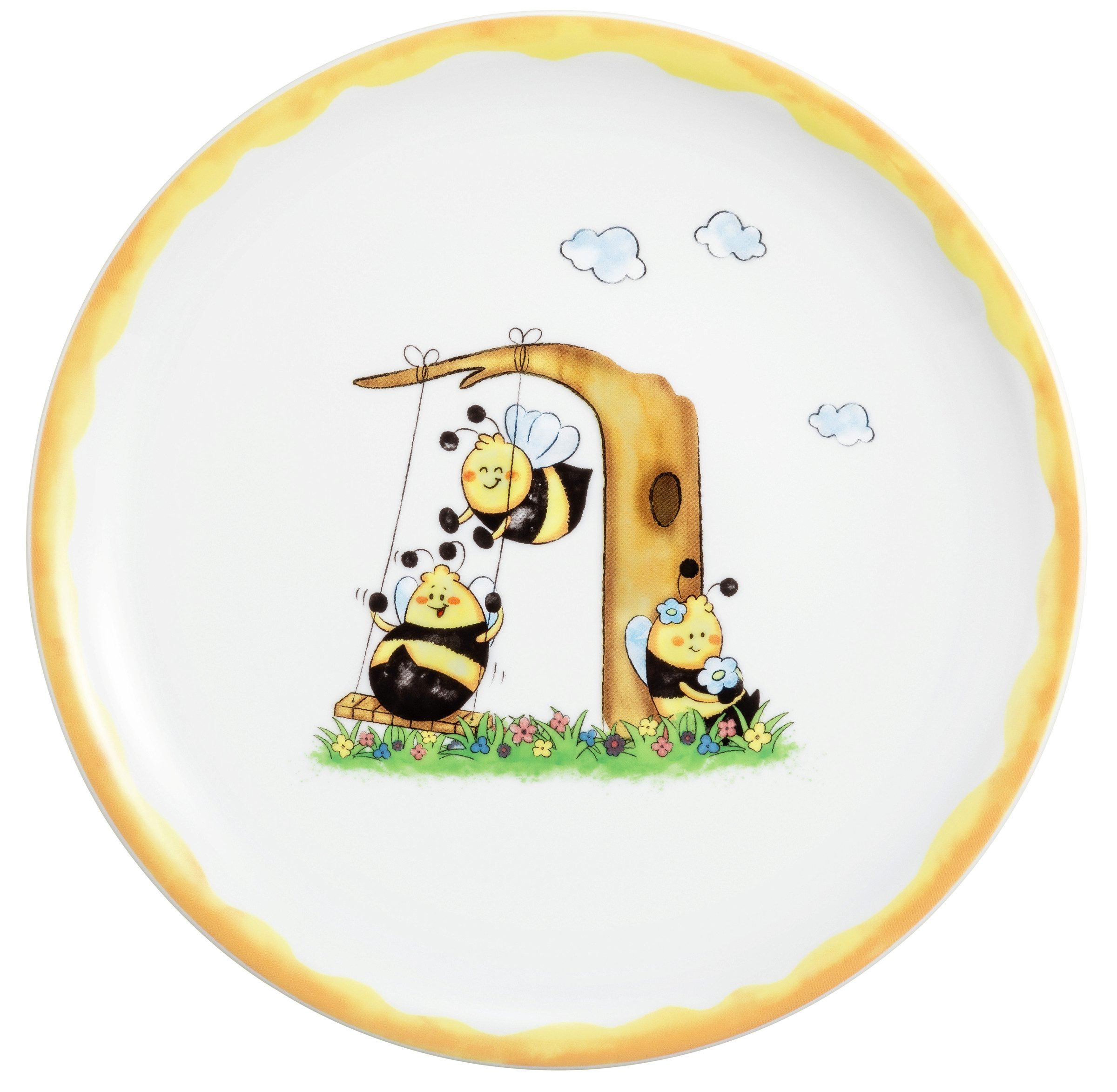 Speiseteller Compact - Fleißige Bienen