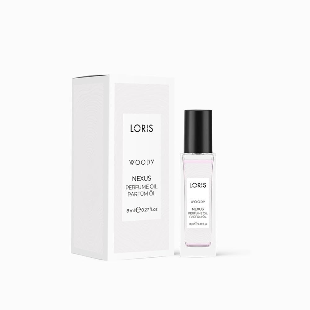 Loris Parfum Eau de Parfum Loris Woody Nexus Parfum Öl, (E-236) 8 ml, Parfümöl