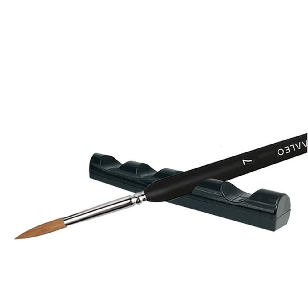 MAALEO Malpinsel Nylon-Malpinsel Künstlerpinsel, (Spar-Set, 11 St., mit Pinselhalter), perfekt geeignet für Acryl-, Aquarell- und Gouache-Malerei