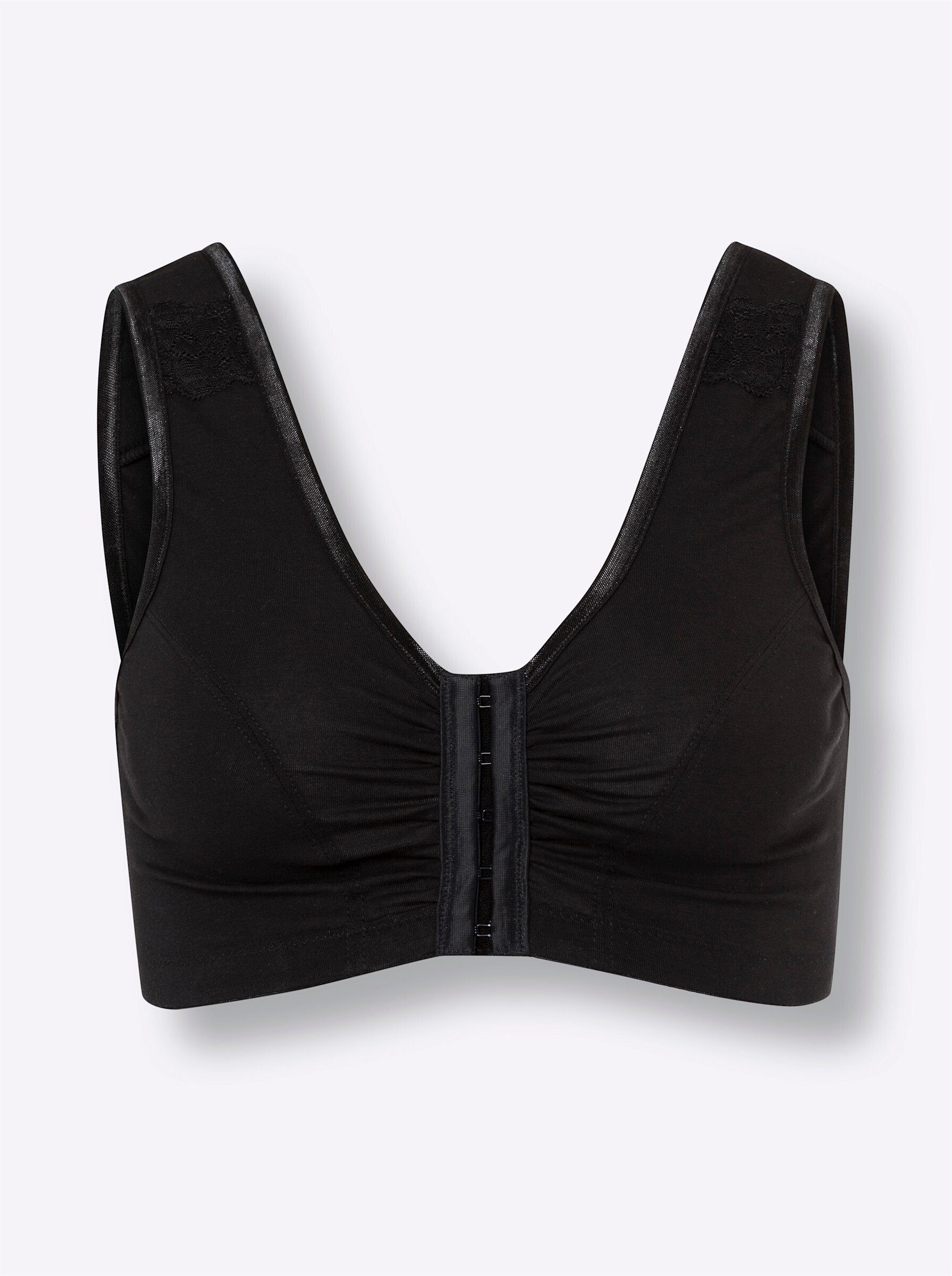 Sieh an! Bügelloser BH Entlastungs-BH ohne Bügel (2-tlg)