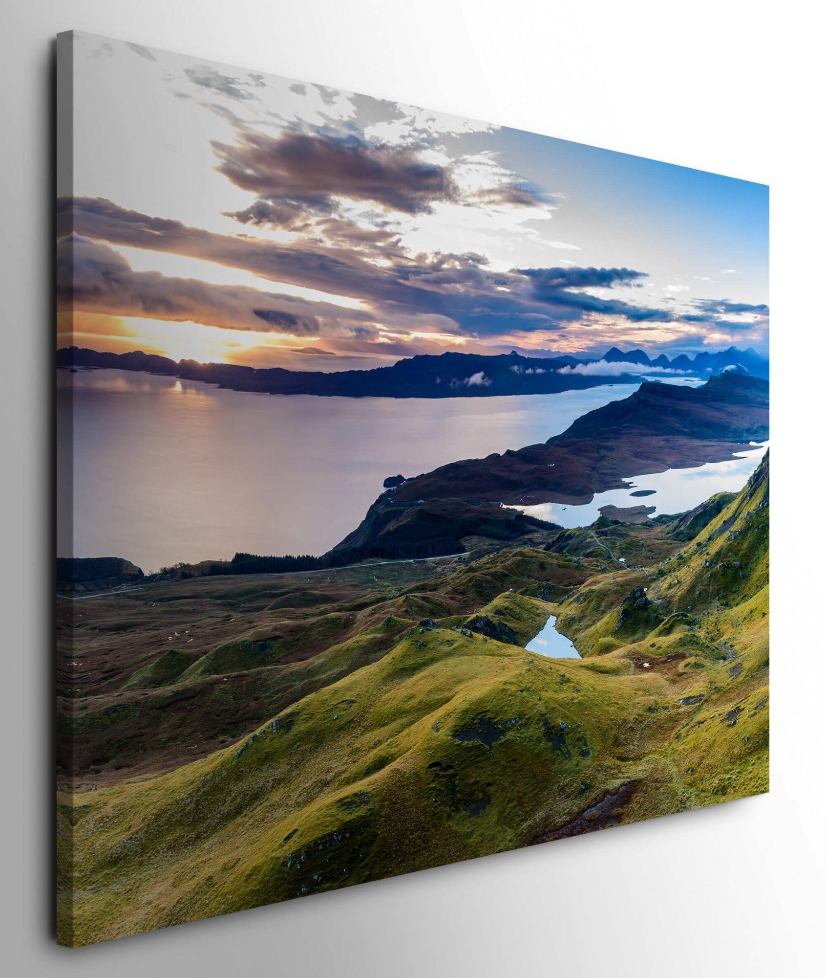 möbel-direkt.de Leinwandbild Bilder XXL Schottland Wandbild günstig online kaufen