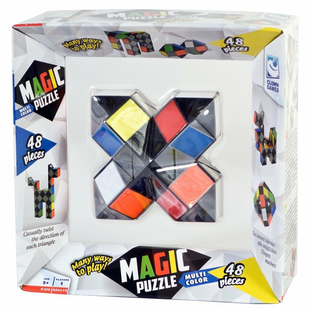 Van Der Meulen Spiel Clown Magic Puzzle Multicolor 48