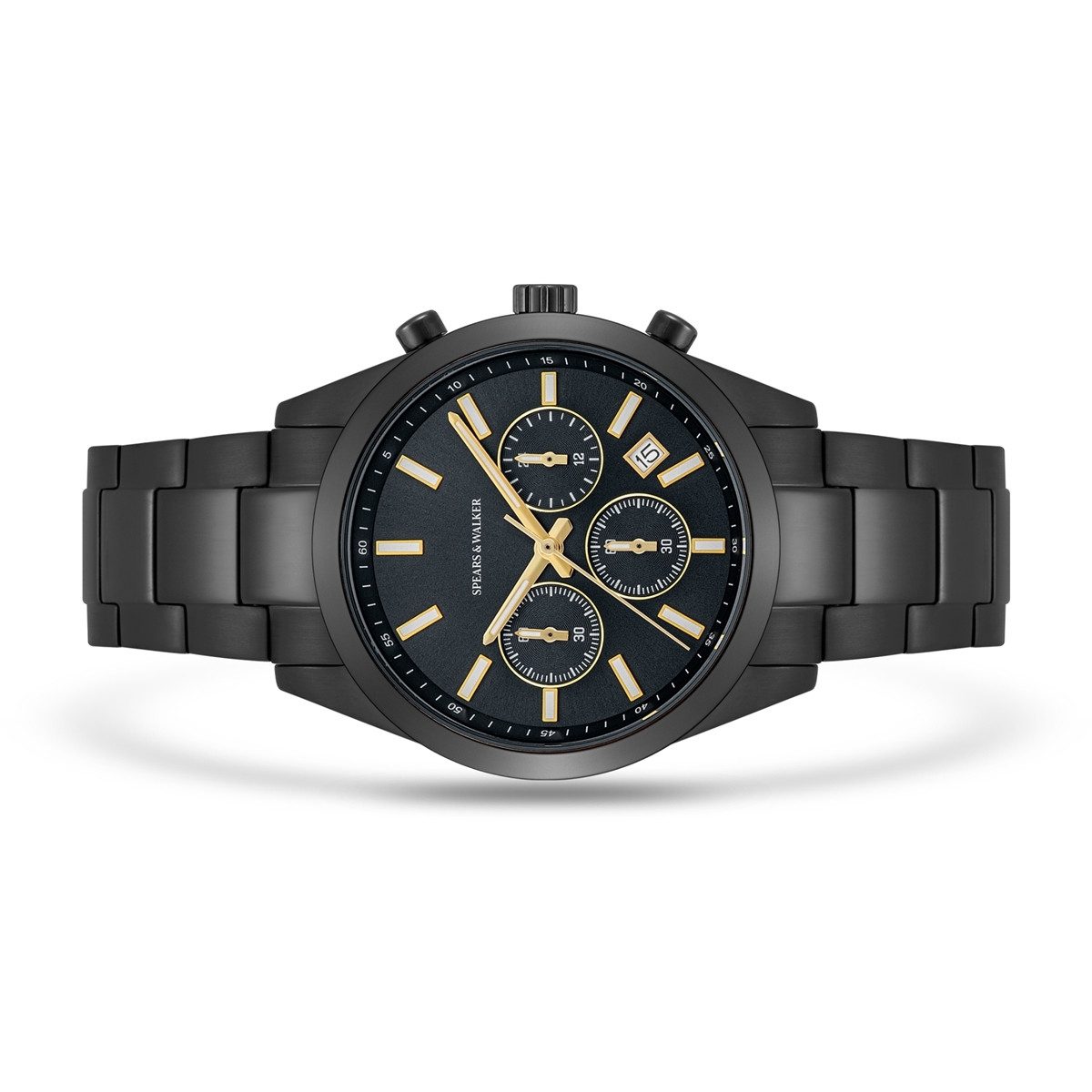 Spears & Walker Chronograph schwarz