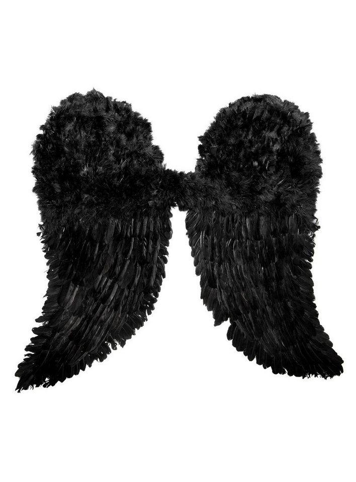 Schwarze Engelsflügel Cosplay Engelsflügel Kostüm schwarzer Engel