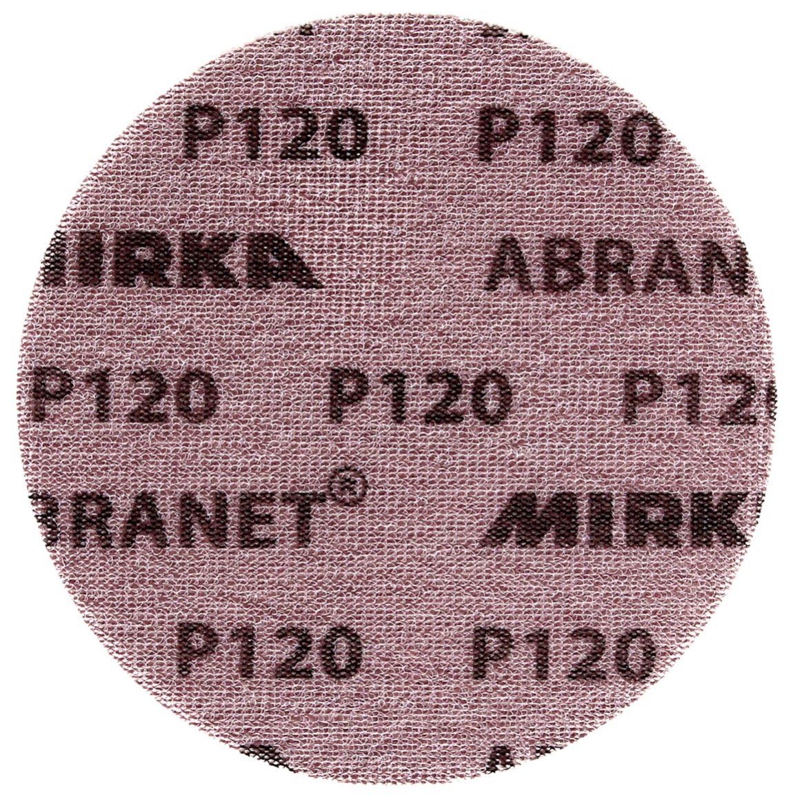 Mirka Schleifscheibe ABRANET Schleifscheiben 50 P120 (5424105012) Grip Stk. 150mm