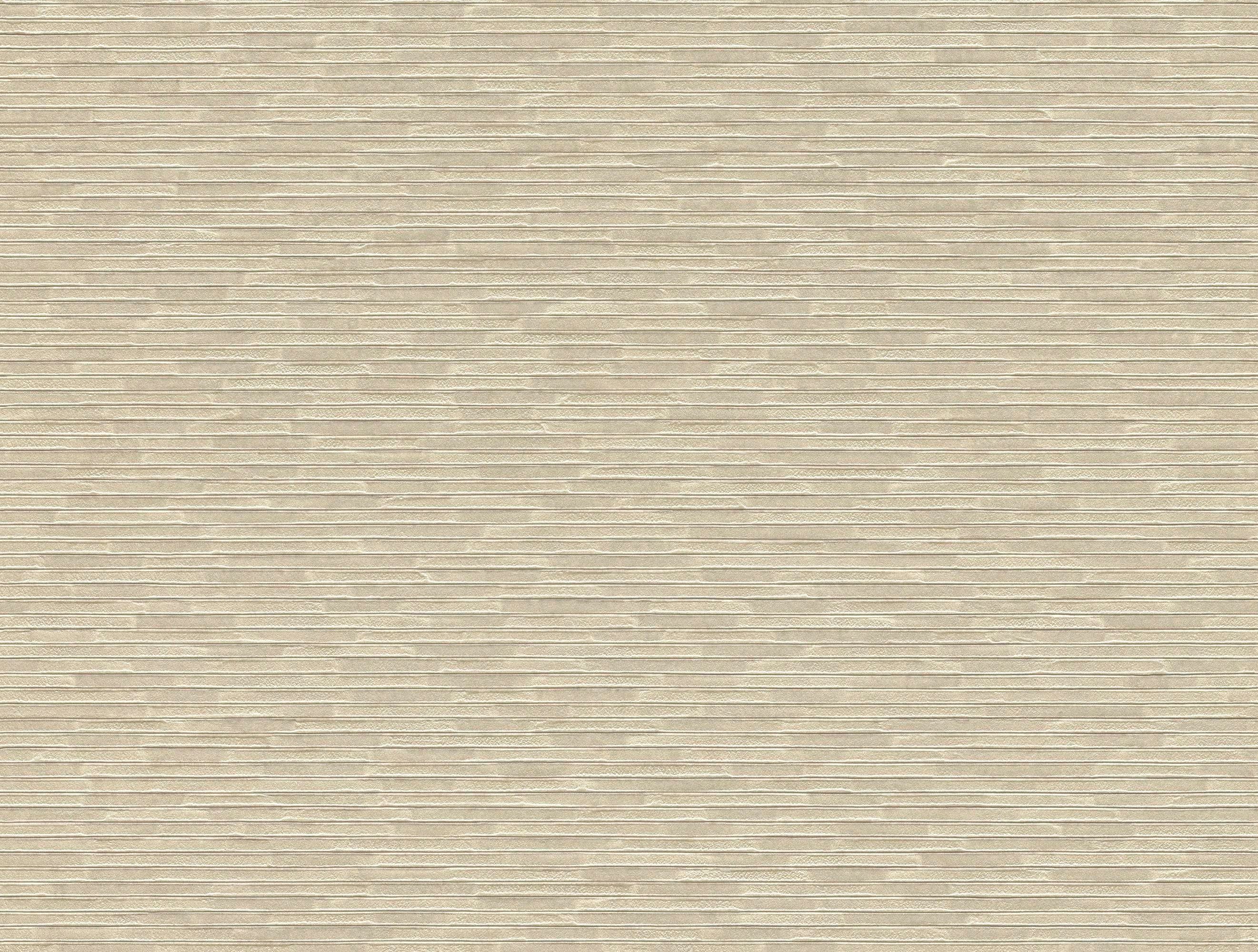 Rasch Vinyltapete Via Trento, geprägt, Metall-Effekte, gestreift, (1 St)