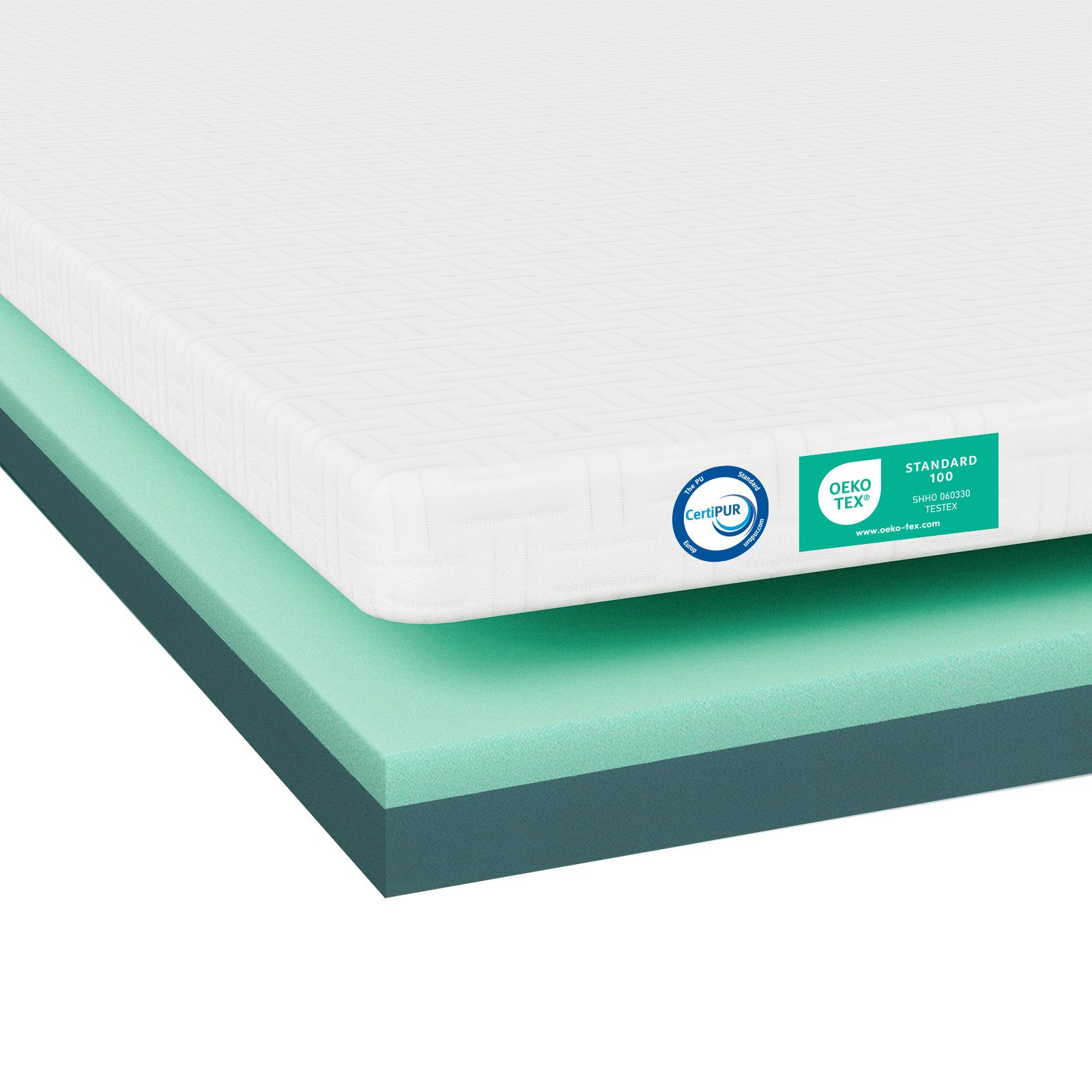 Topper Matratzentopper, Gel Topper für Komfort und Druckentlastung