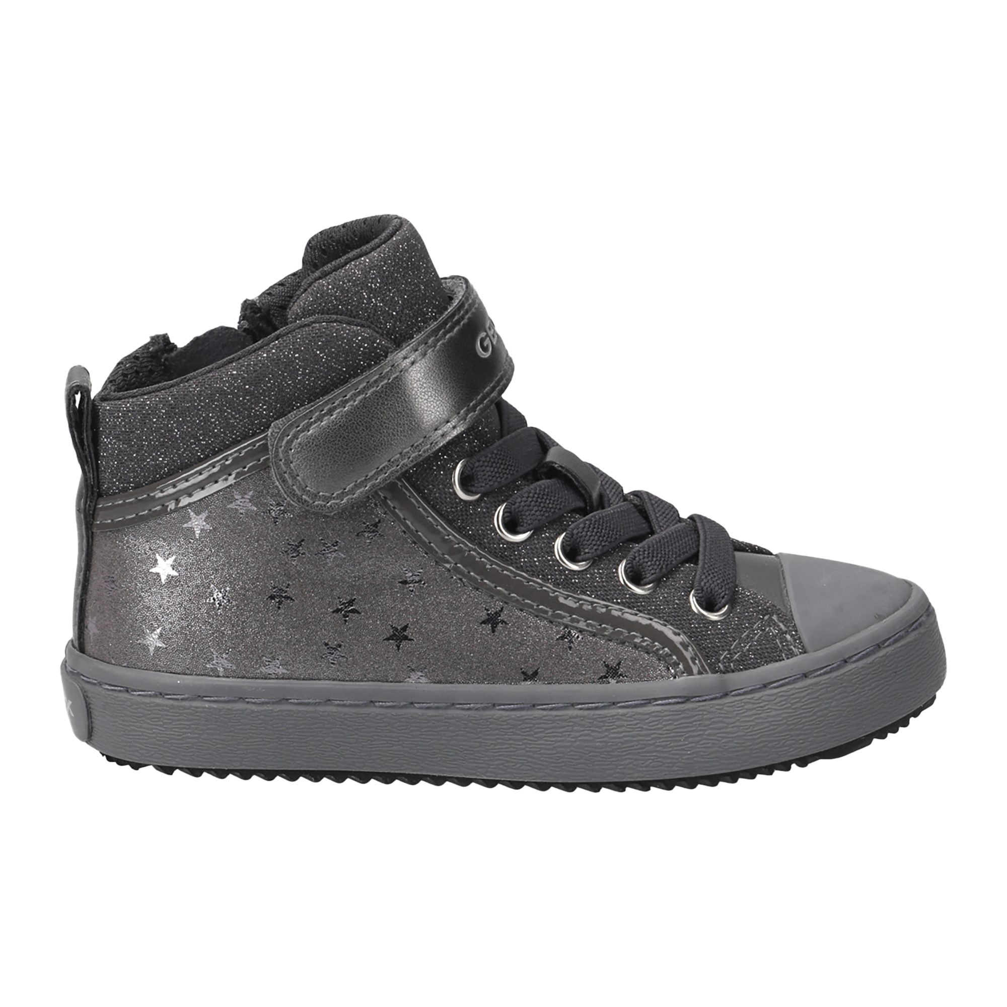 Geox GEOX KALISPERA, Кросівки, Grau, metallik, Kinder Кросівки