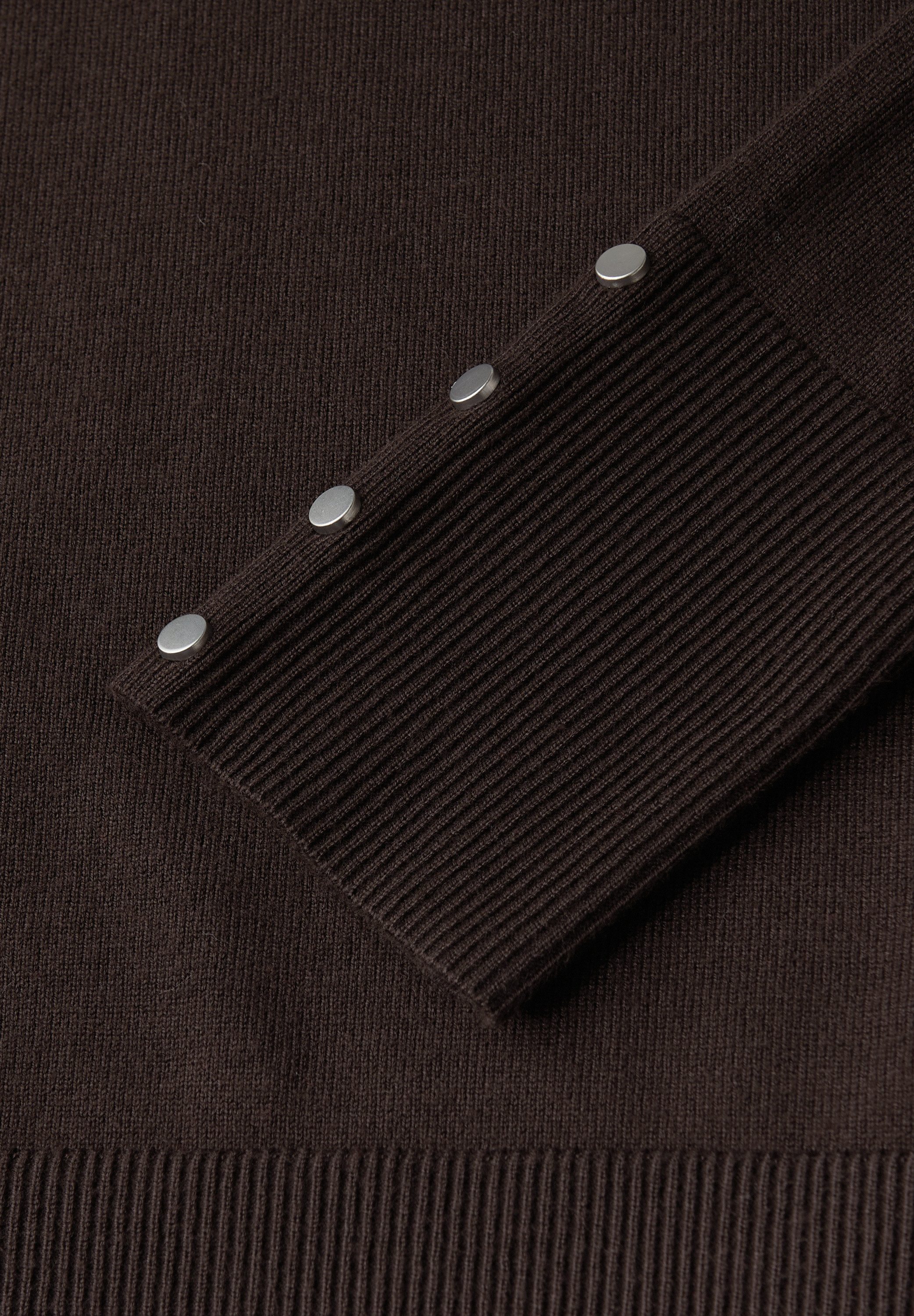 STREET ONE Strickpullover aus softem Materialmix