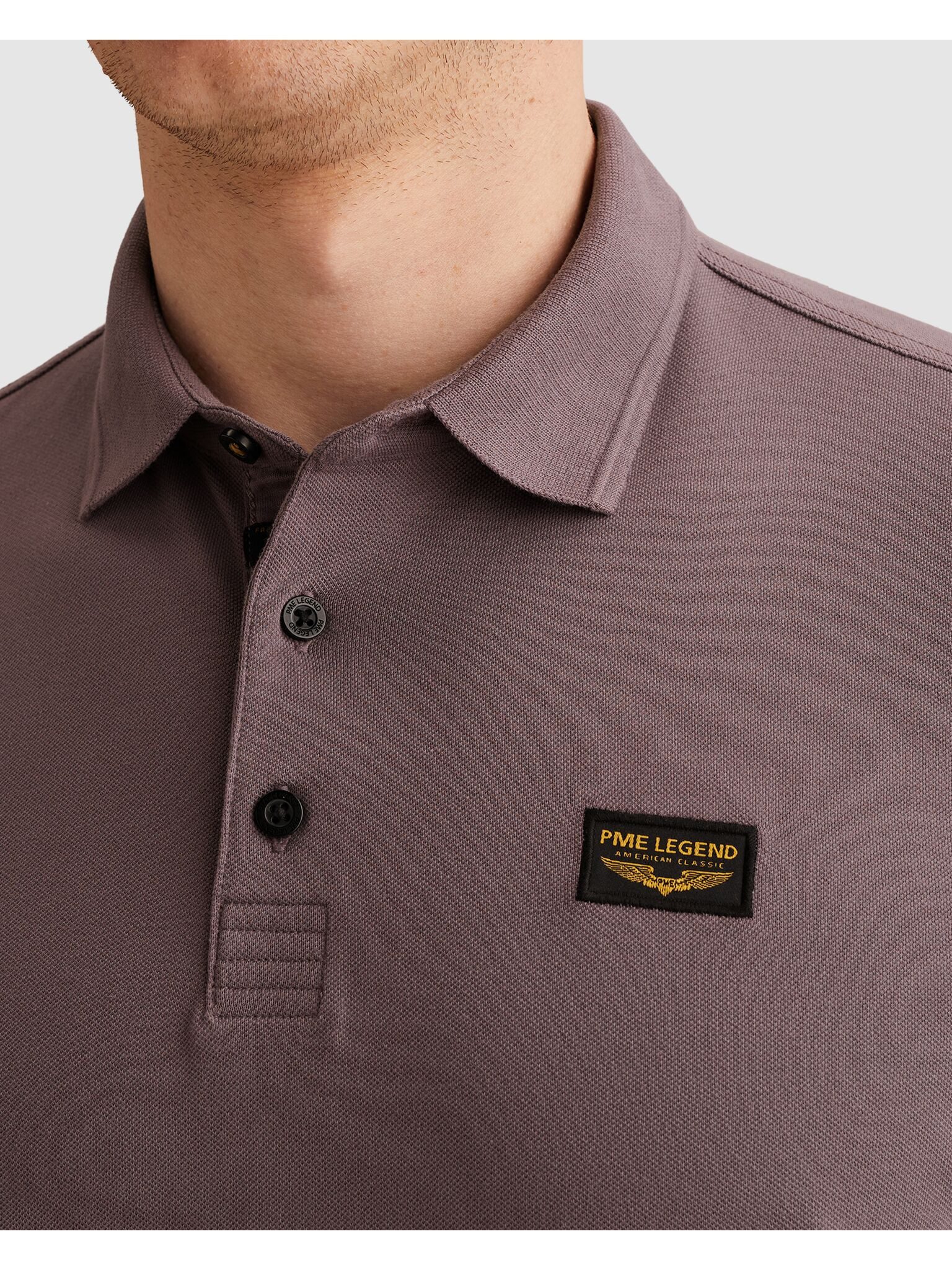 PME LEGEND Poloshirt mit Logostickerei