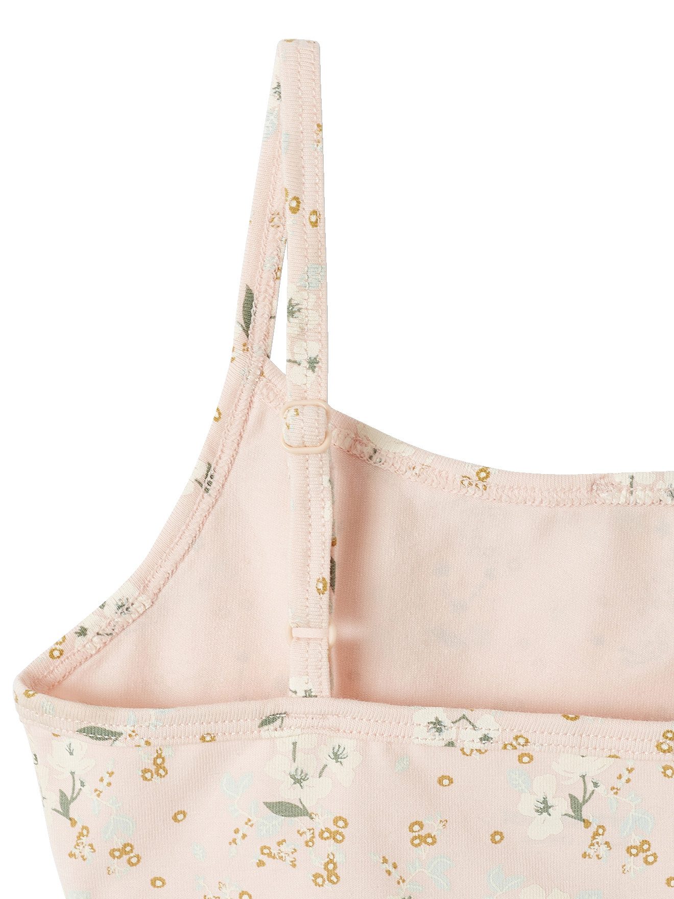 vertbaudet Unterhemd Mädchen Bustiers, Blumen 2er-Pack, Blumenprint